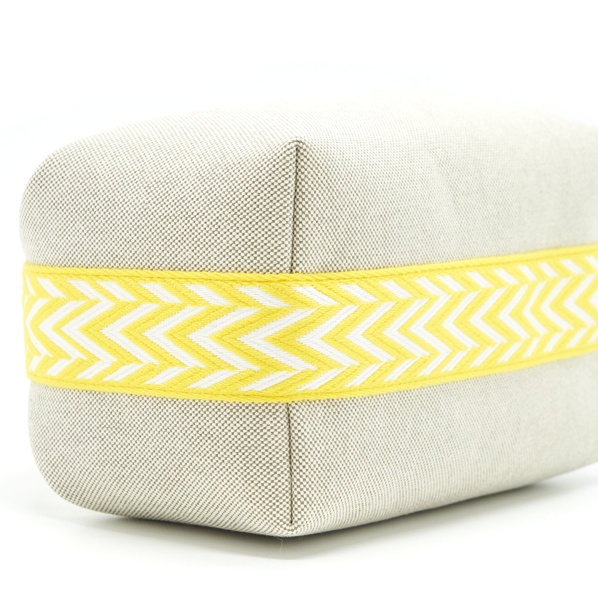 HERMES BRIDE-A-BRAC CASE, SMALL MODEL JAUNE CITRON