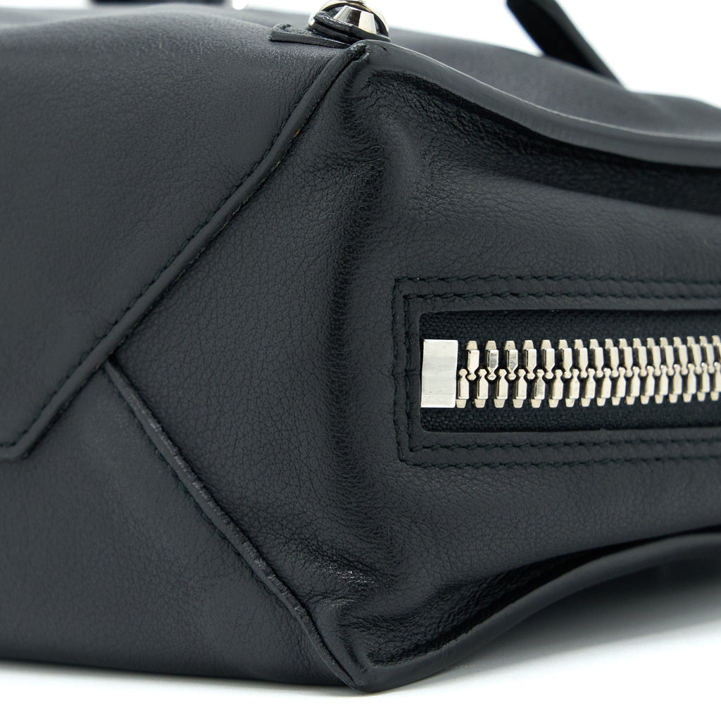 BALENCIAGA PAPIER MINI TOTE BAG BLACK SHW