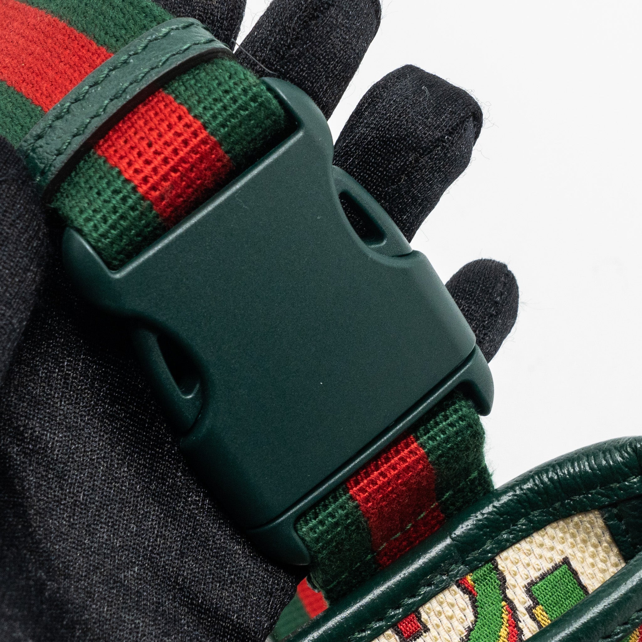 GUCCI BELT BAG CANVAS MULTICOLOUR GHW