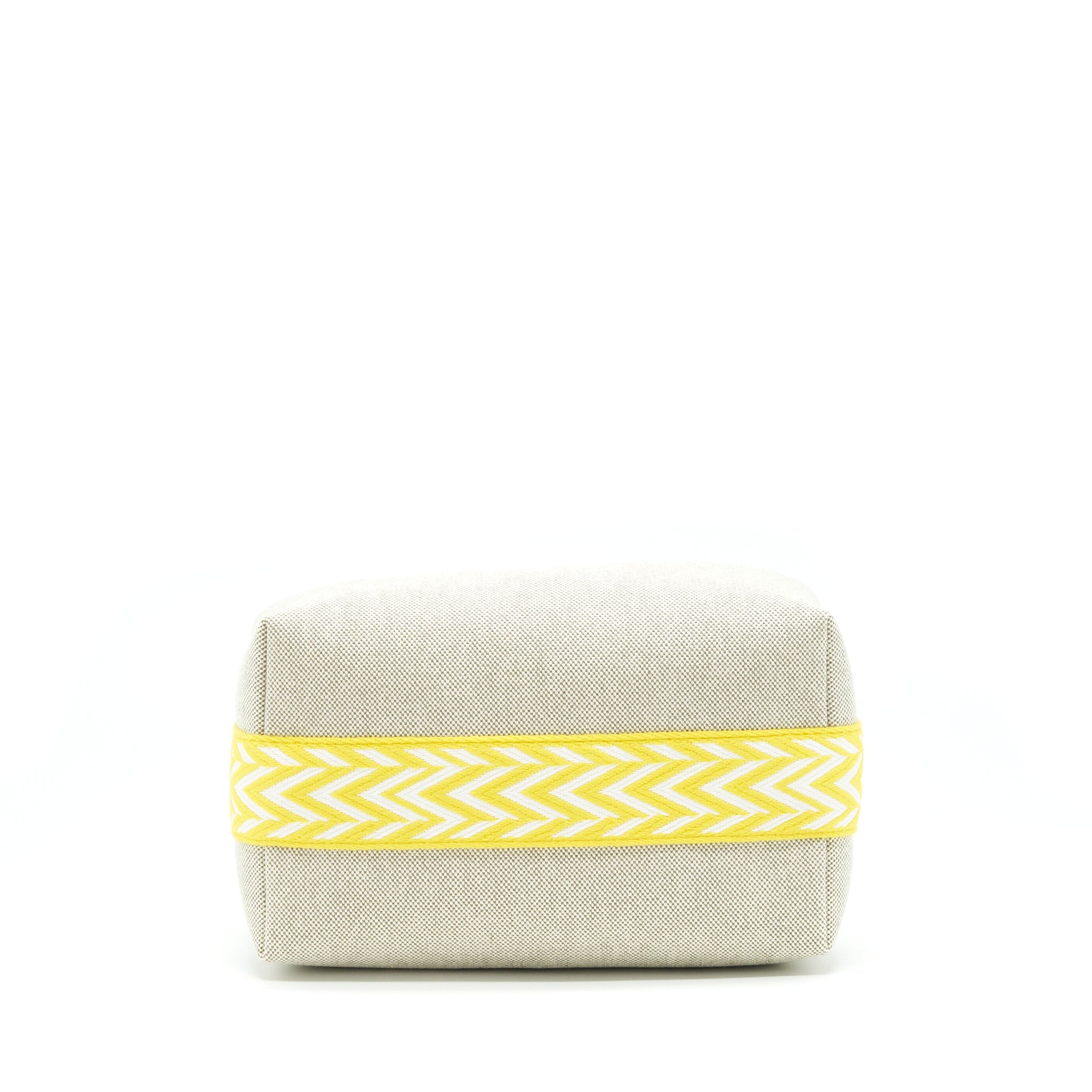 HERMES BRIDE-A-BRAC CASE, SMALL MODEL JAUNE CITRON