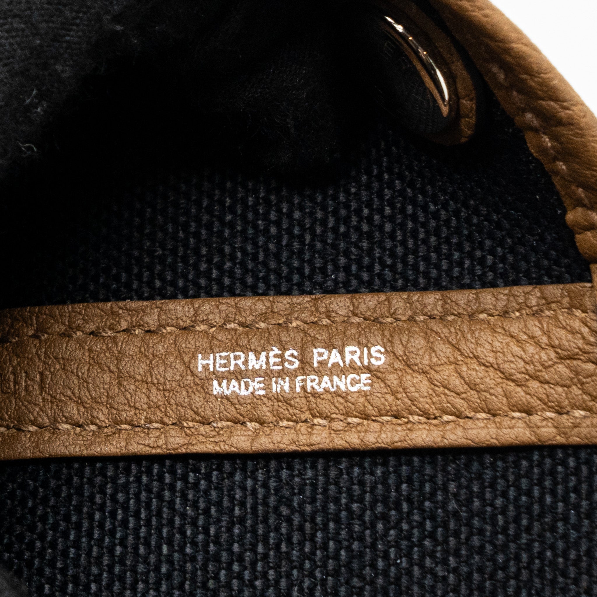 HERMES GARDEN PARTY 30 CANVAS/NEGONDA ALEZAN/BLACK SHW