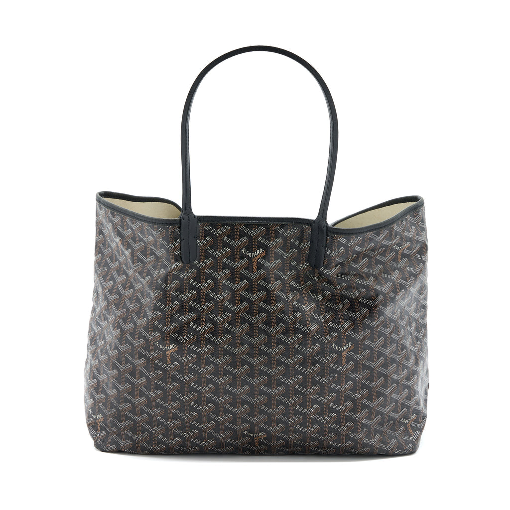 GOYARD ARTOIS PM TOTE CANVAS / CALFSKIN BLACK
