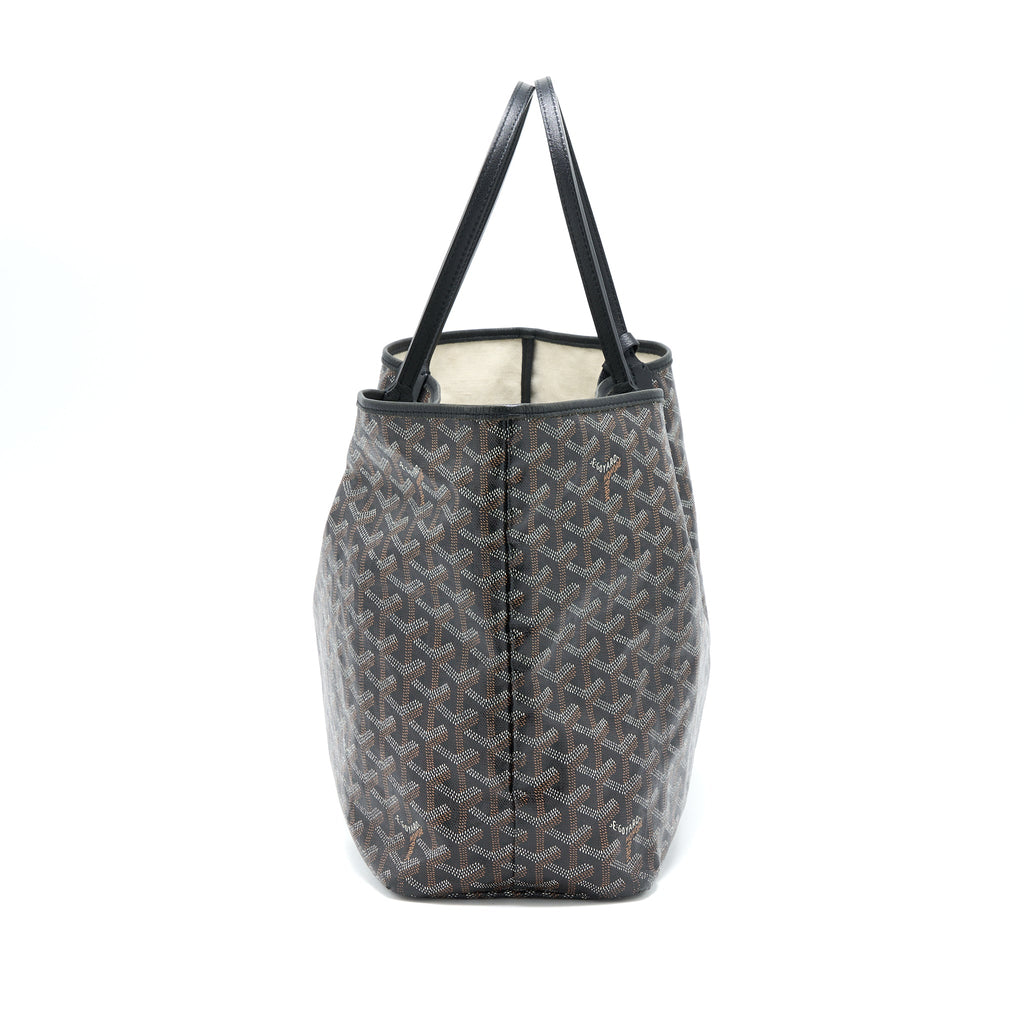 GOYARD ARTOIS PM TOTE CANVAS / CALFSKIN BLACK