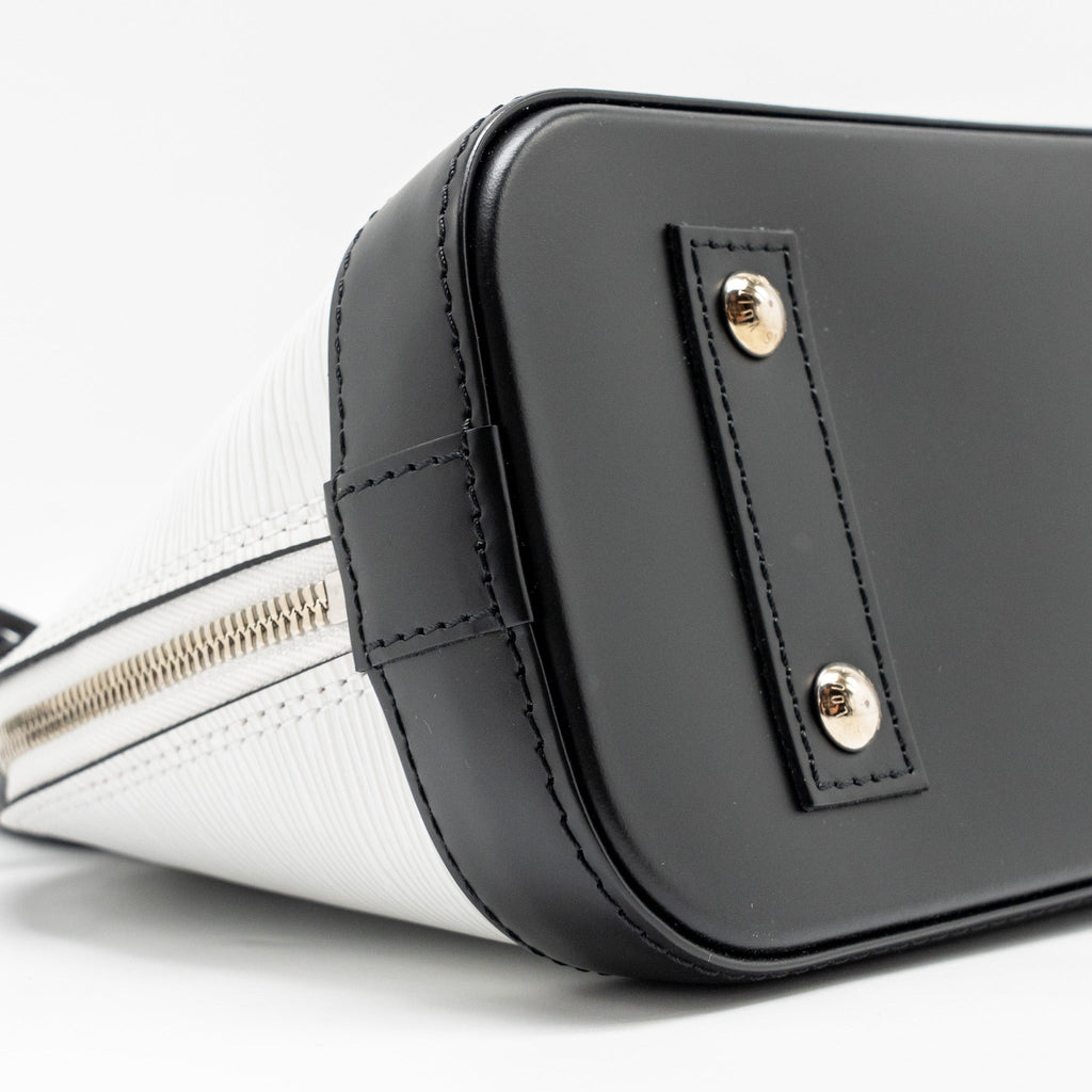 LOUIS VUITTON STRIPE ALMA BB EPI LEATHER WHITE/MULTICOLOUR SHW