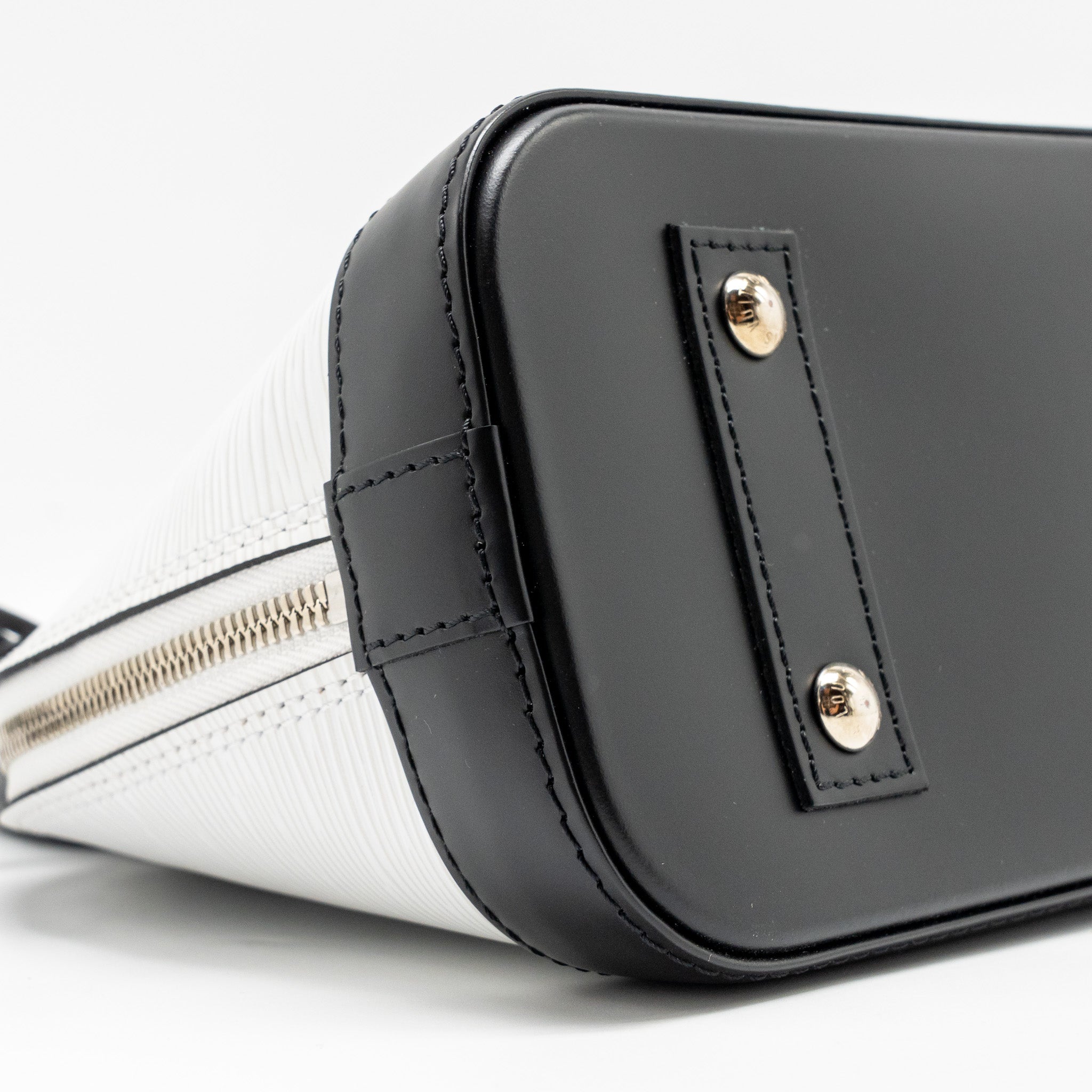 LOUIS VUITTON STRIPE ALMA BB EPI LEATHER WHITE/MULTICOLOUR SHW