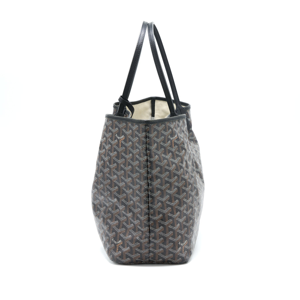 GOYARD ARTOIS PM TOTE CANVAS / CALFSKIN BLACK