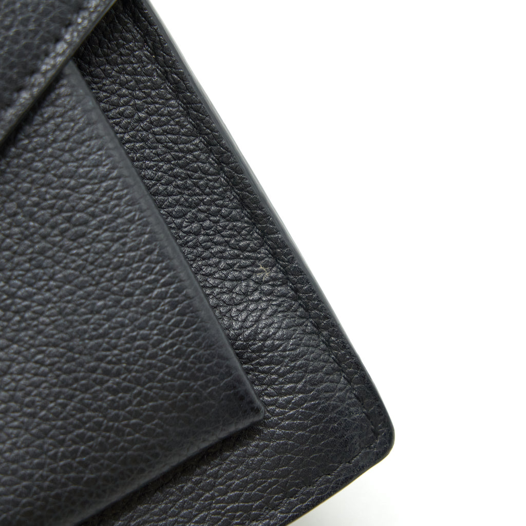 LOUIS VUITTON MYLOCKME CHAIN POCHETTE CALFSKIN BLACK SHW