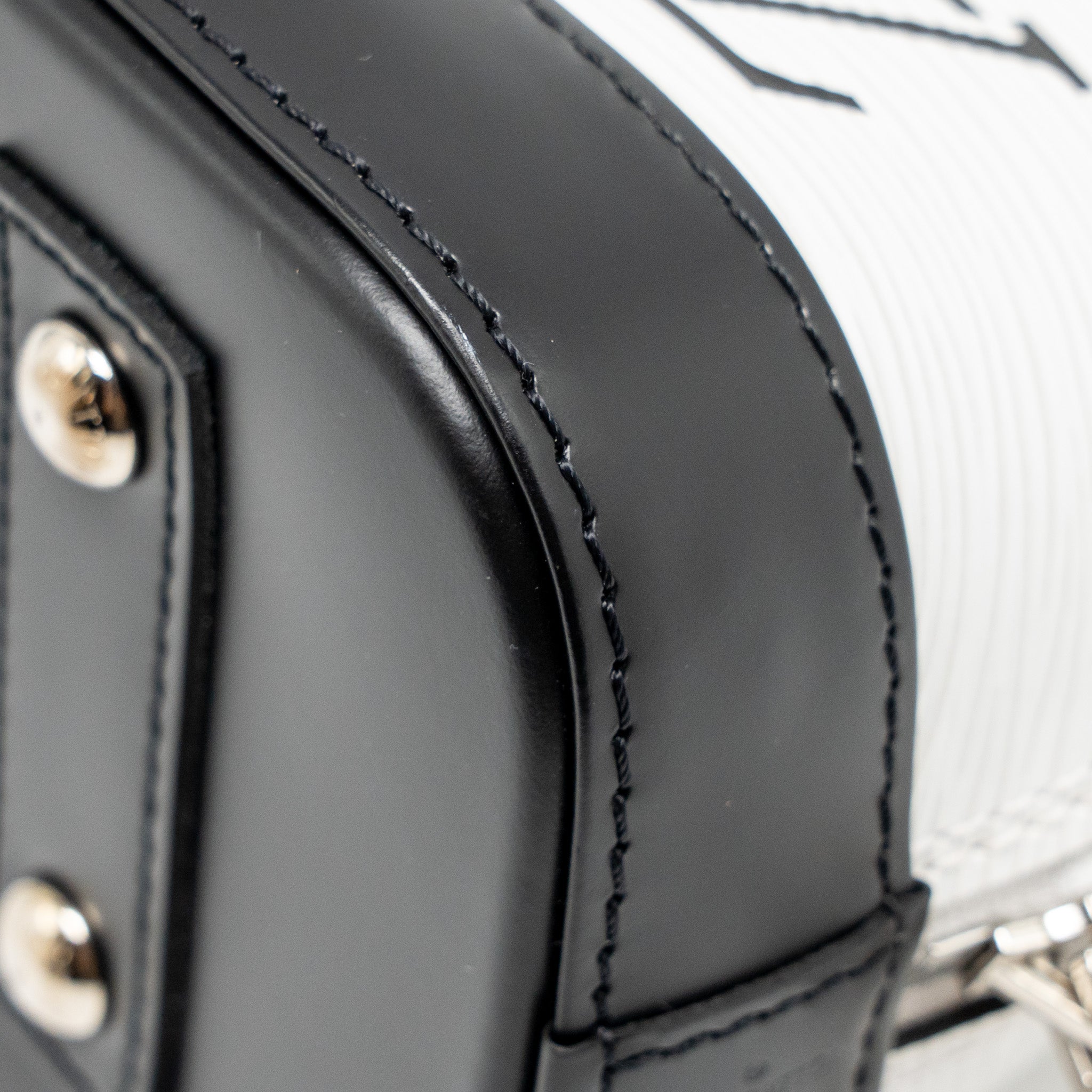 LOUIS VUITTON STRIPE ALMA BB EPI LEATHER WHITE/MULTICOLOUR SHW