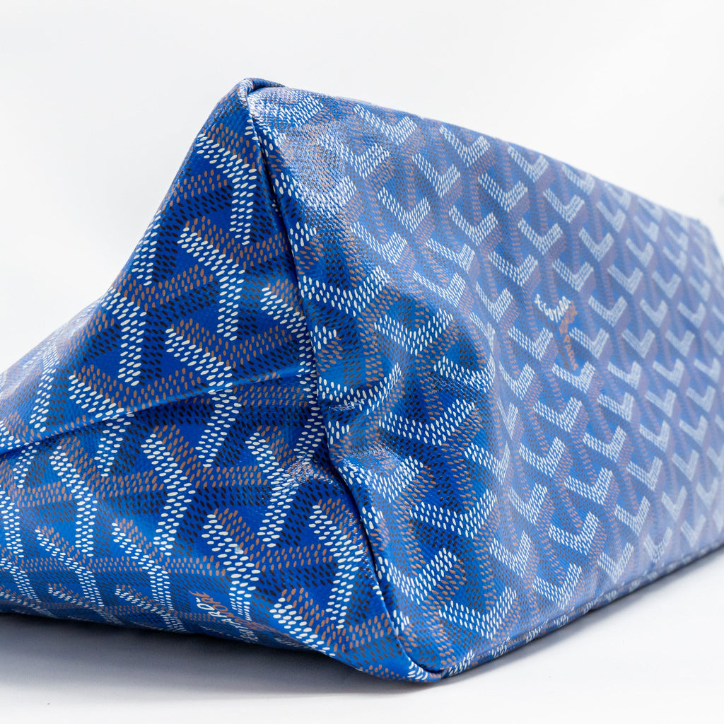 GOYARD BOHEME HOBO BAG GOYARDLINE CANVAS BLUE SHW