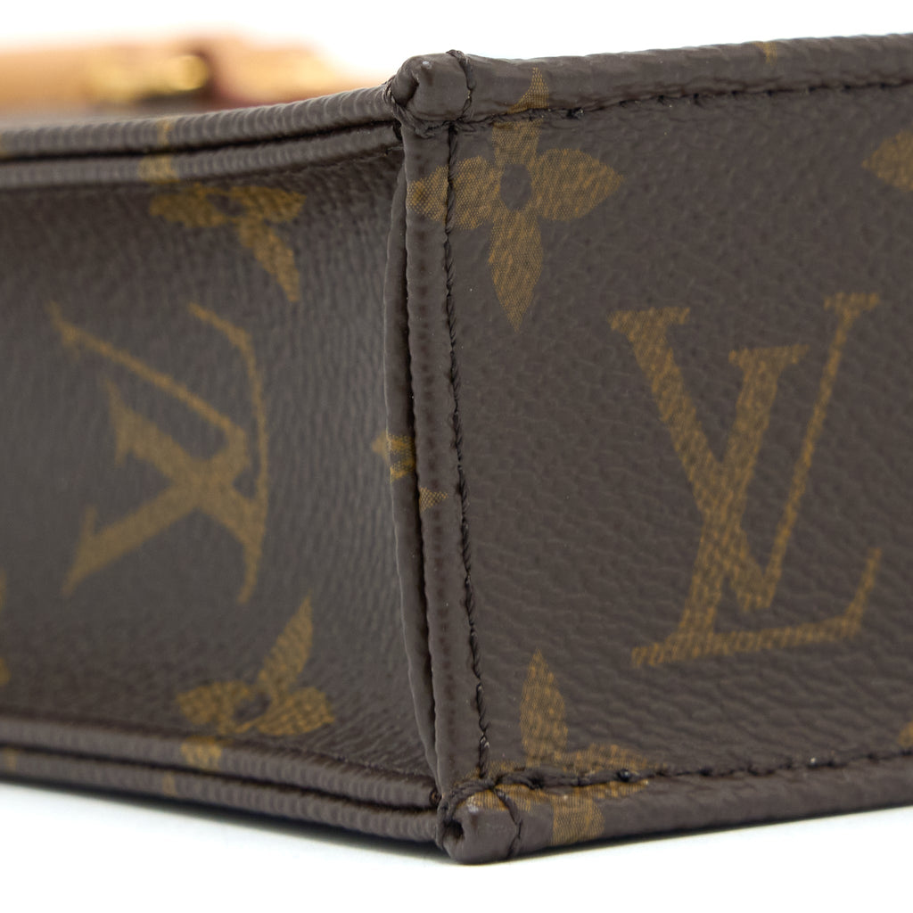 LOUIS VUITTON PETIT SAC PLAT MONOGRAM CANVAS GHW (NEW VERSION)