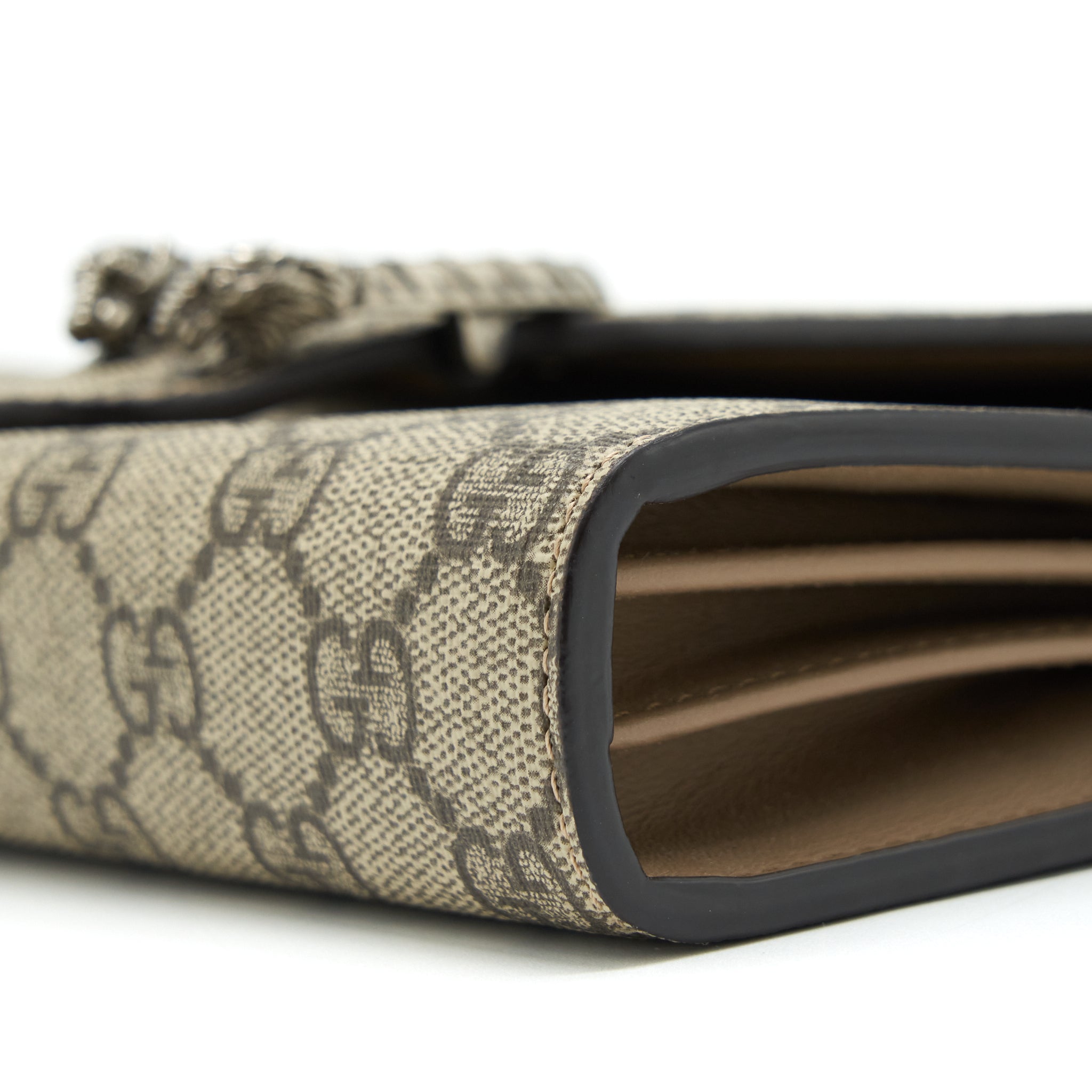 GUCCI DIONYSUS WALLET ON CHAIN GG SUPREME CANVAS SHW