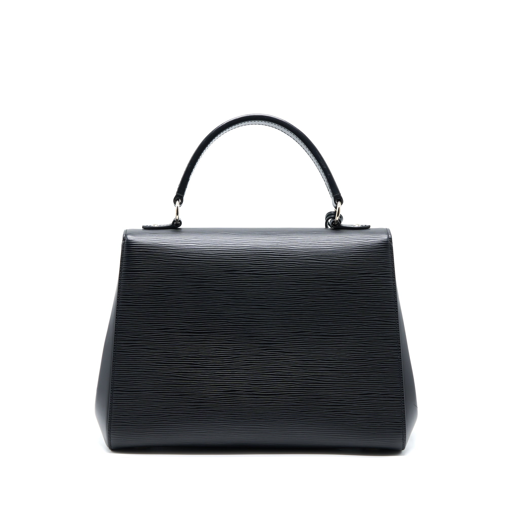 LOUIS VUITTON CLUNY MM EPI BLACK SHW WITH INITIAL S.S
