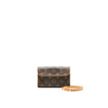 LOUIS VUITTON VINTAGE FLORENTINE MONOGRAM CANVAS BELT BAG