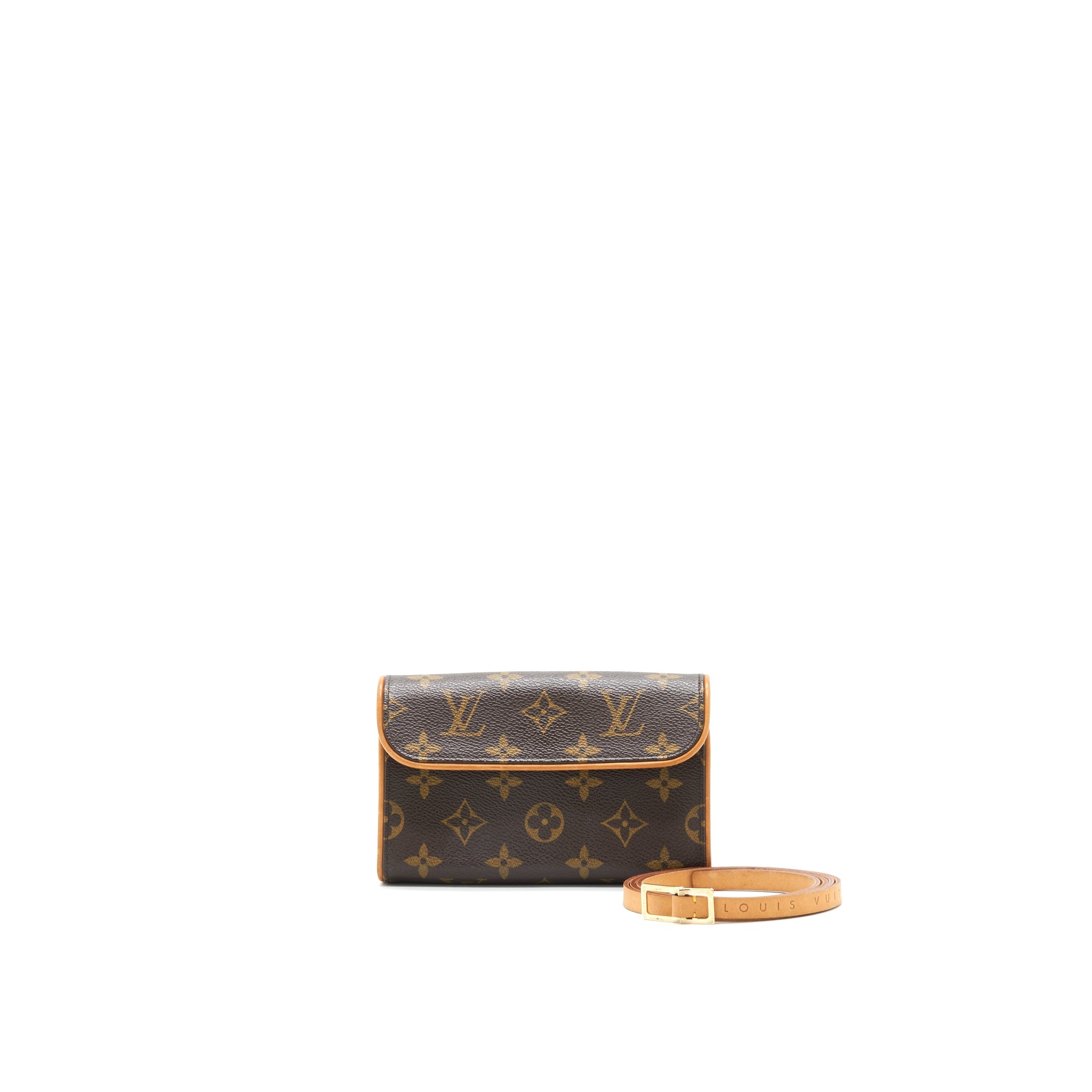 LOUIS VUITTON VINTAGE FLORENTINE MONOGRAM CANVAS BELT BAG