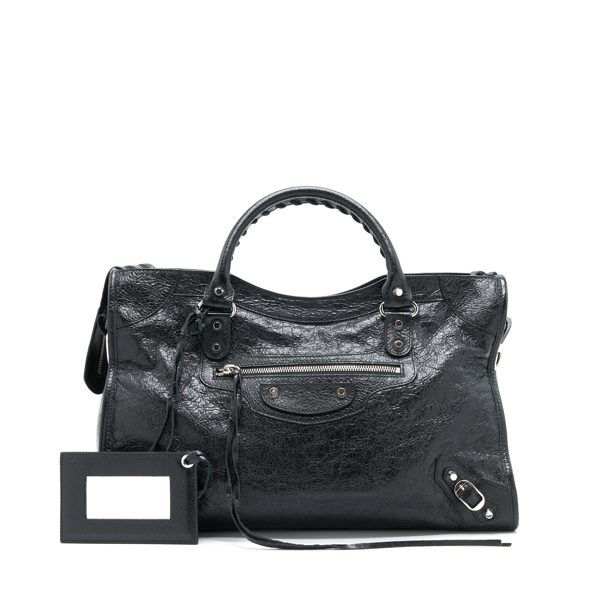 BALENCIAGA GIANT CITY BAG BLACK SHW
