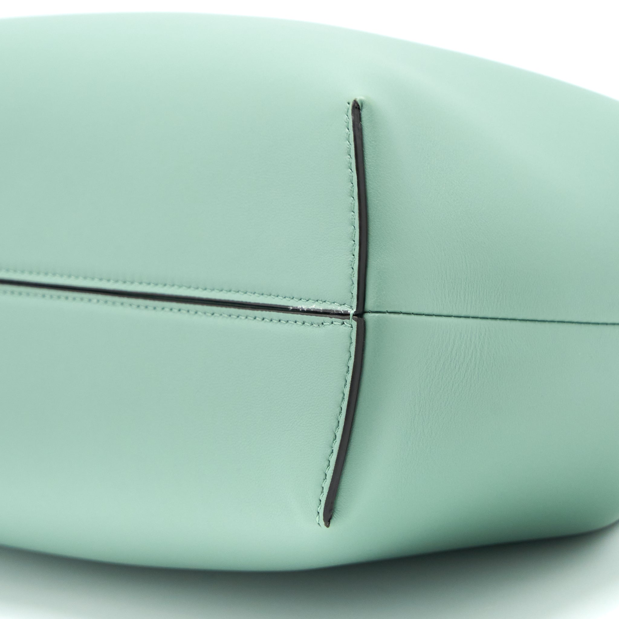 FENDI FIRST MEDIUM LAMBSKIN MINT GREEN GHW