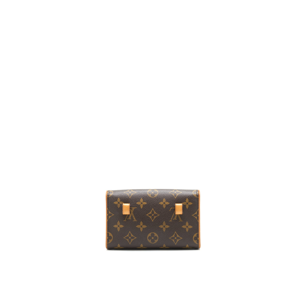 LOUIS VUITTON VINTAGE FLORENTINE MONOGRAM CANVAS BELT BAG