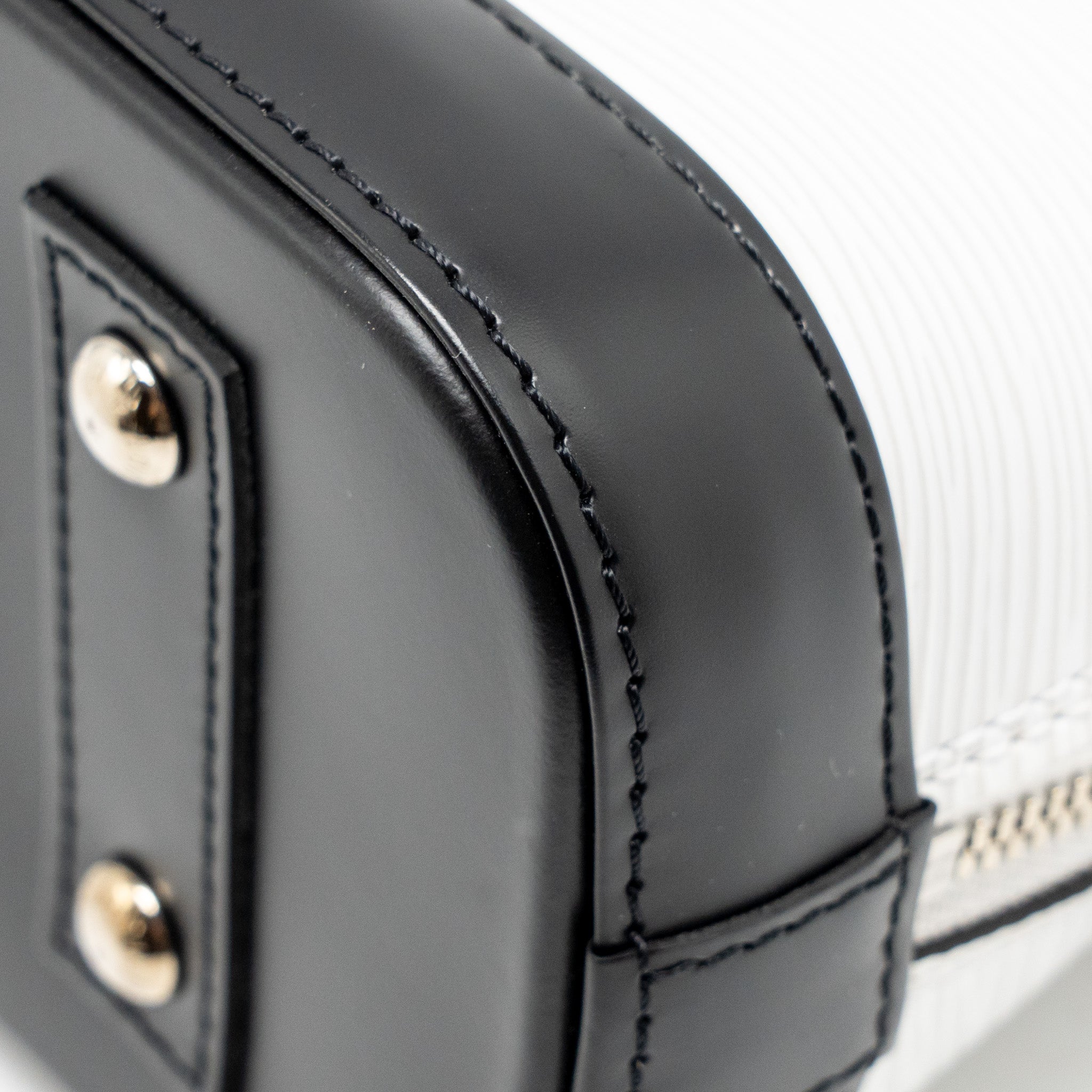 LOUIS VUITTON STRIPE ALMA BB EPI LEATHER WHITE/MULTICOLOUR SHW