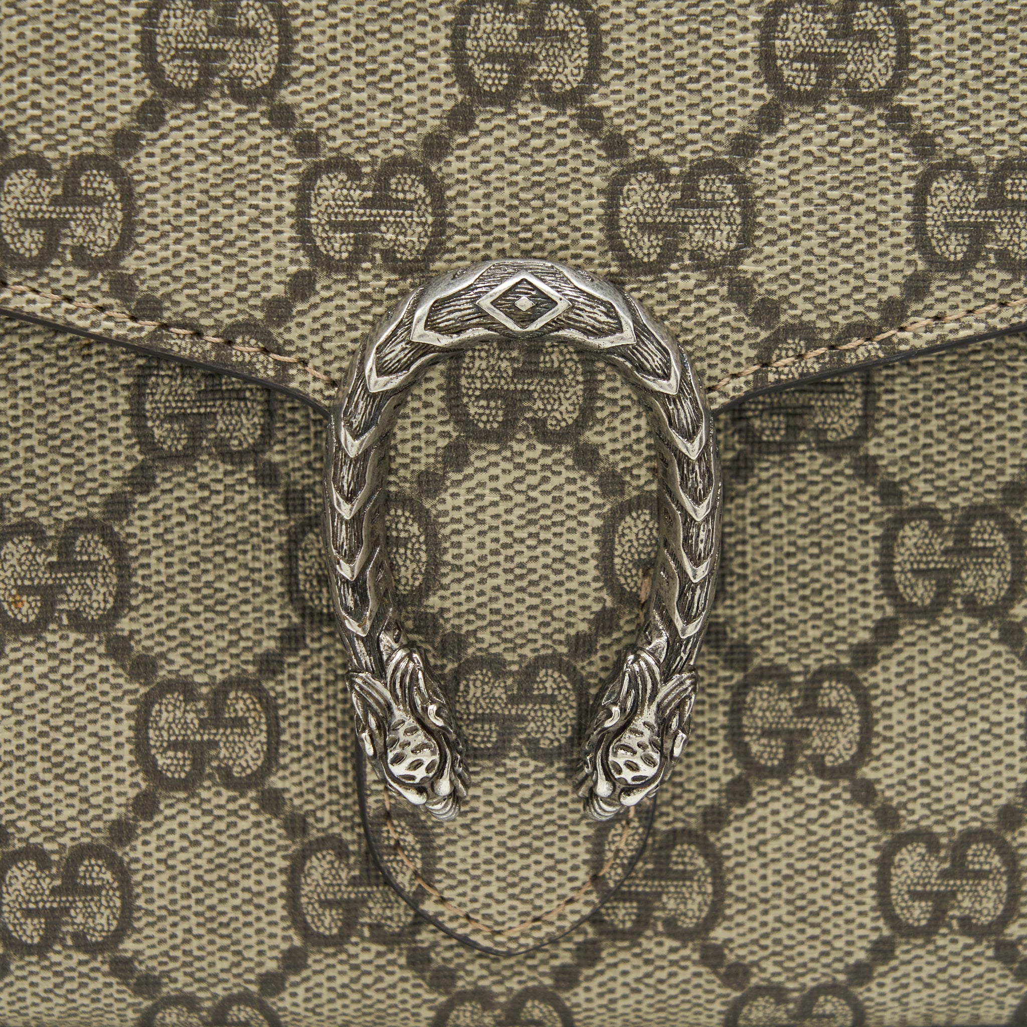 GUCCI DIONYSUS WALLET ON CHAIN GG SUPREME CANVAS SHW