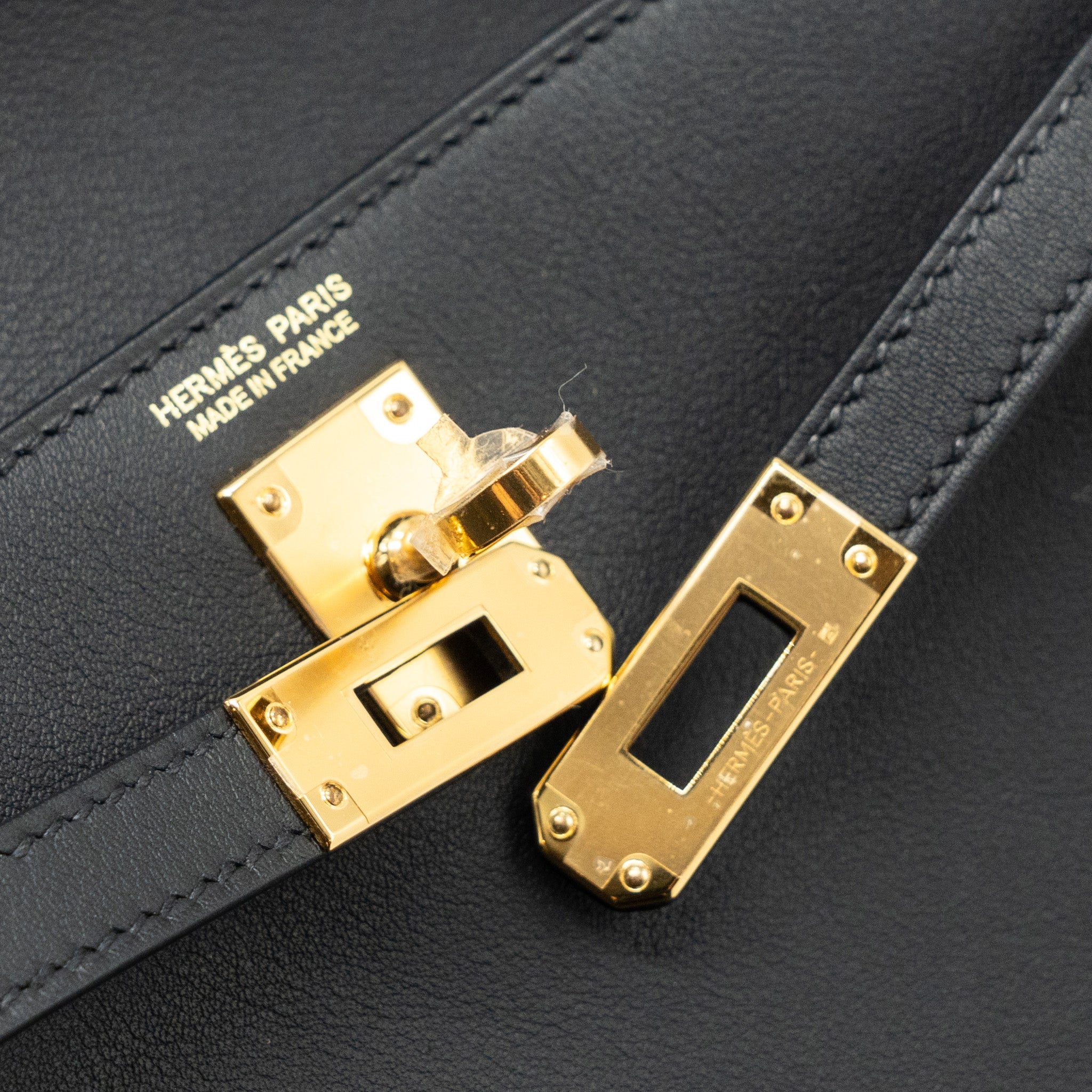 HERMES KELLY DANSE SWIFT BLACK GHW