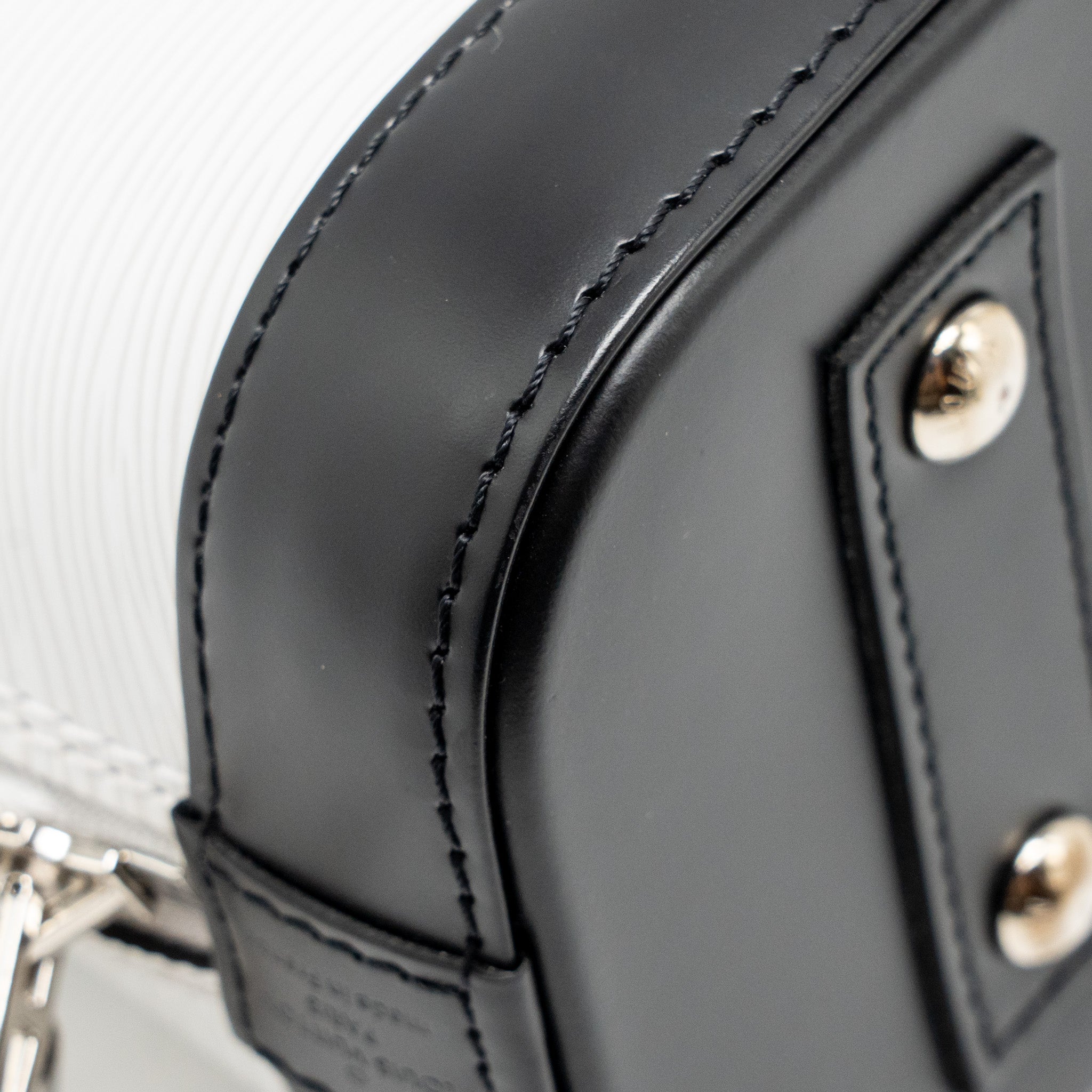 LOUIS VUITTON STRIPE ALMA BB EPI LEATHER WHITE/MULTICOLOUR SHW