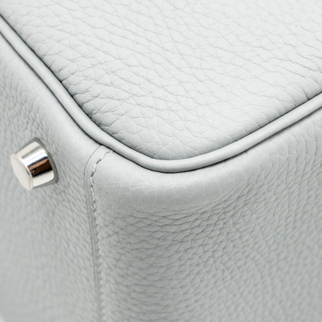 HERMES LINDY 26 CLEMENCE BLUE GLACIER SHW