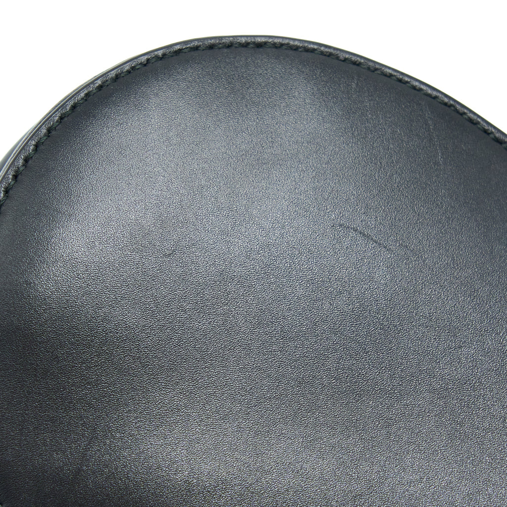 DIOR SMALL SADDLE BAG CALFSKIN BLACK GHW
