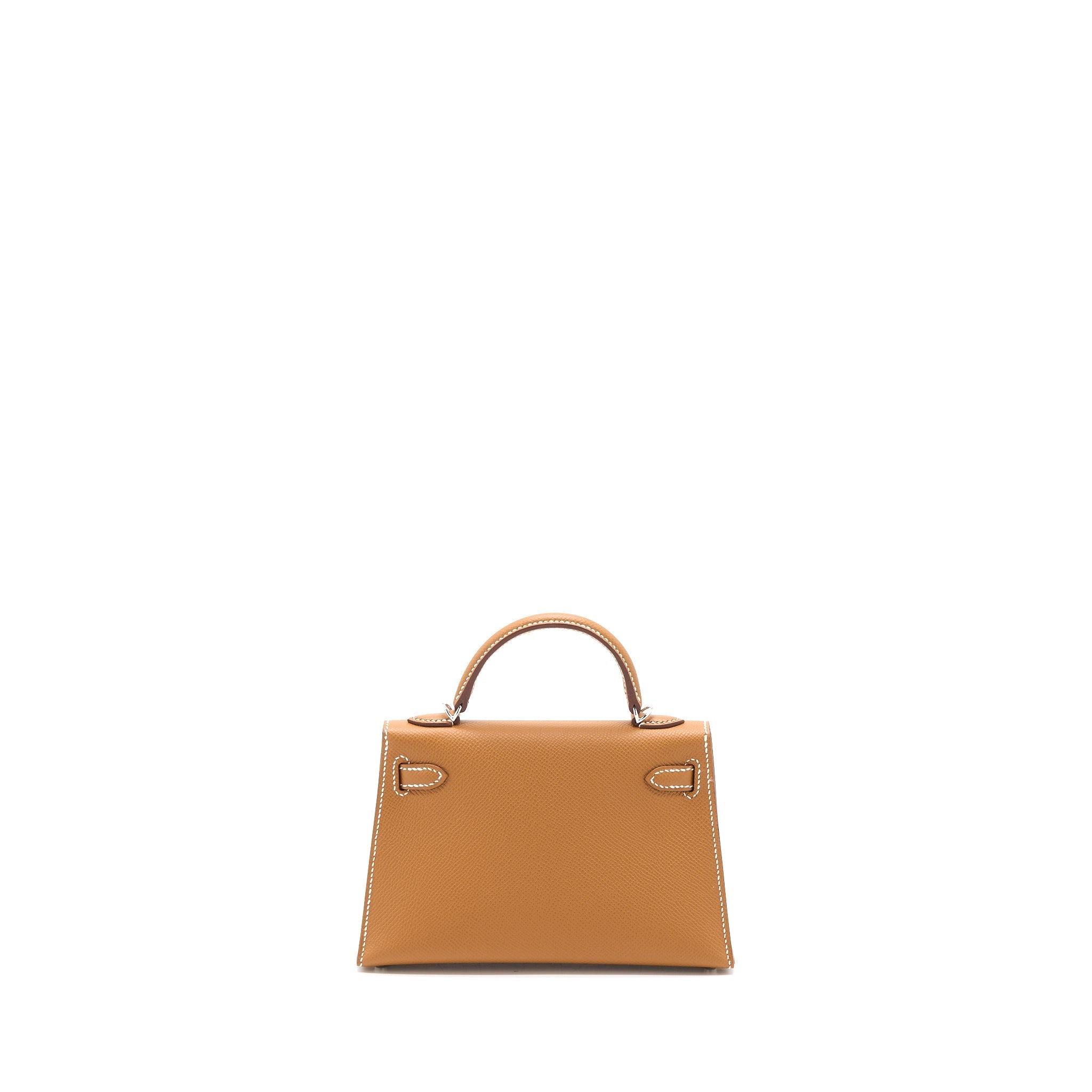 HERMES MINI KELLY II EPSOM GOLD SHW