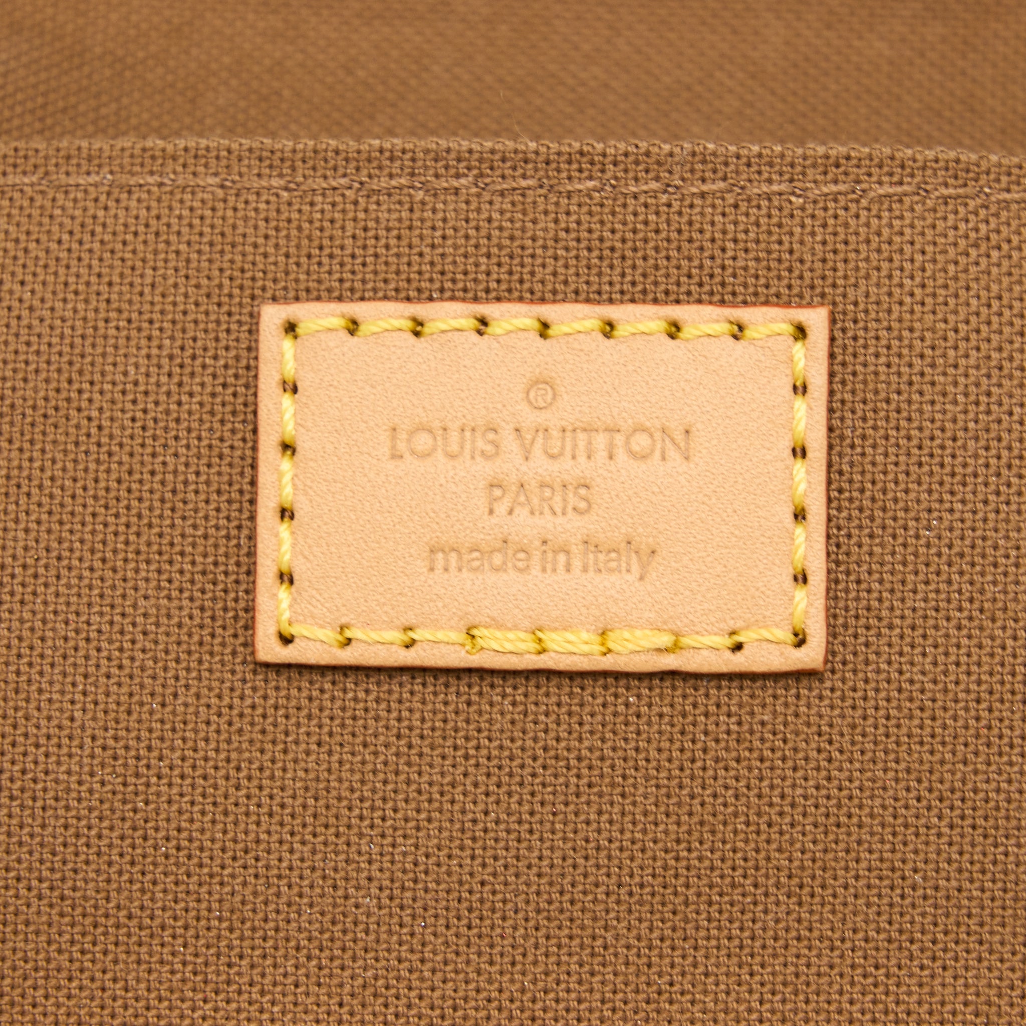 LOUIS VUITTON PETIT SAC PLAT MONOGRAM CANVAS GHW