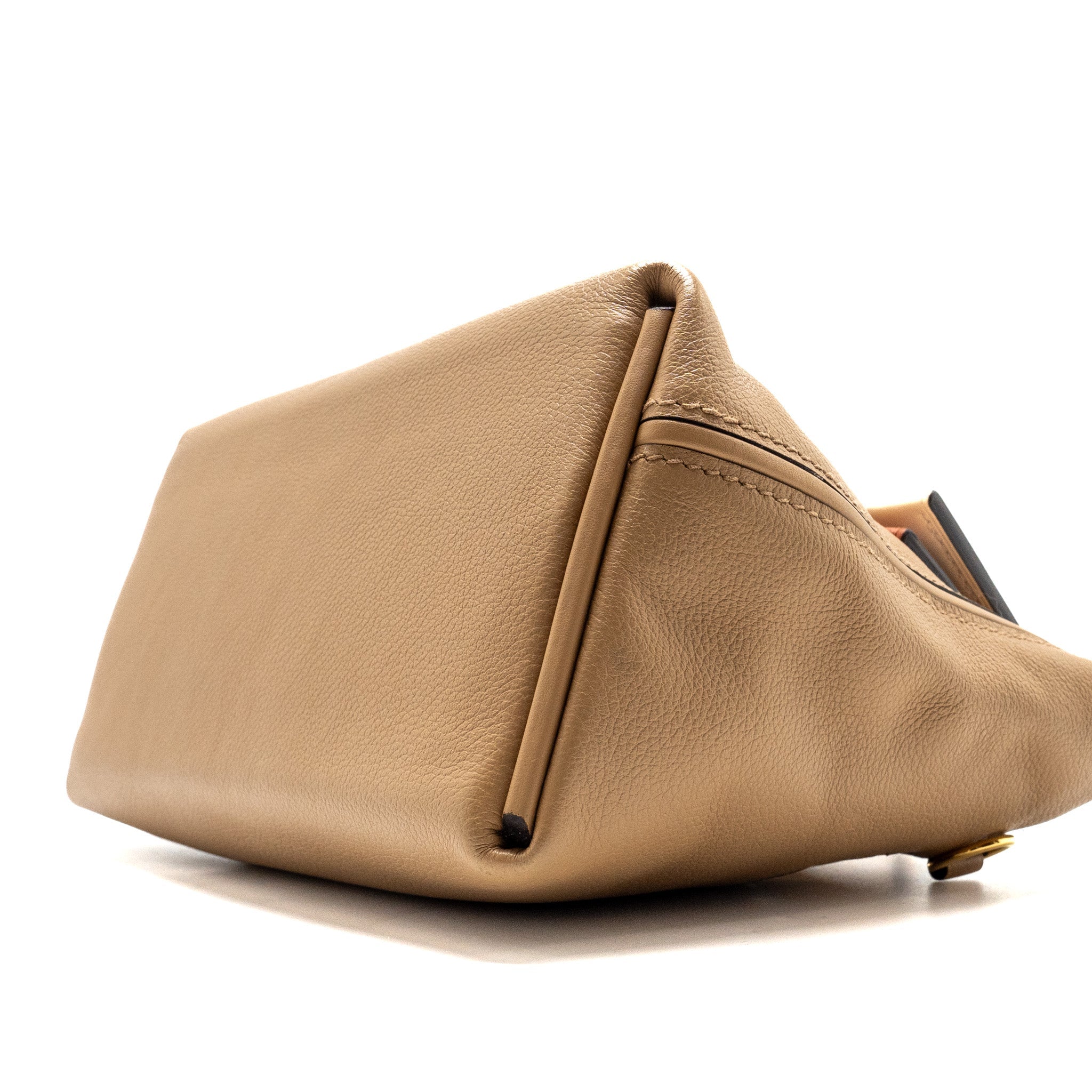 HERMES MINI 24/24 2424-21 BAG EVERCOLOR/SWIFT CHAI/NATA/CUIVRE GHW