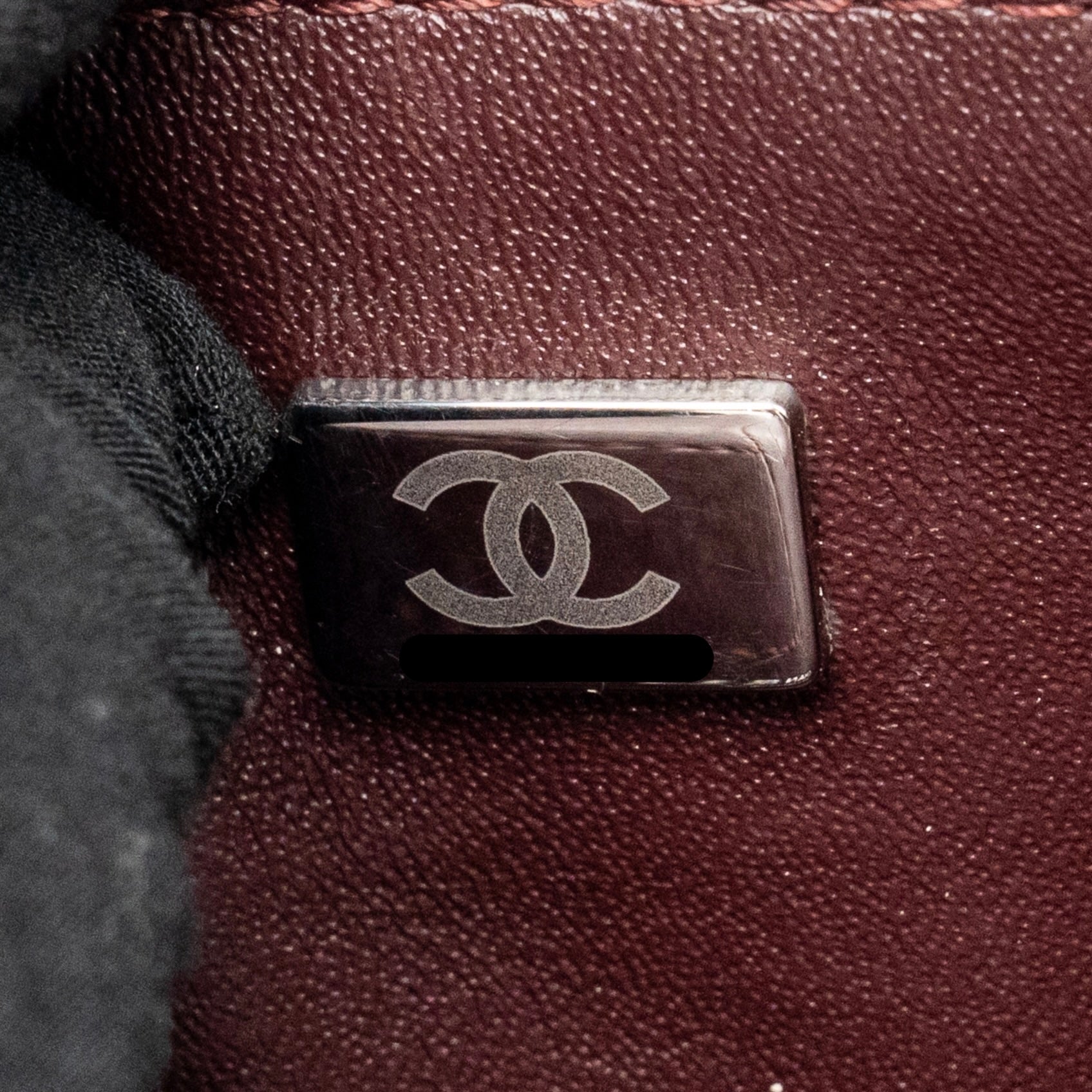 CHANEL SMALL 2.55 REISSUE FLAP BAG AGED CALFSKIN BLACK SHW (MICROCHIP)