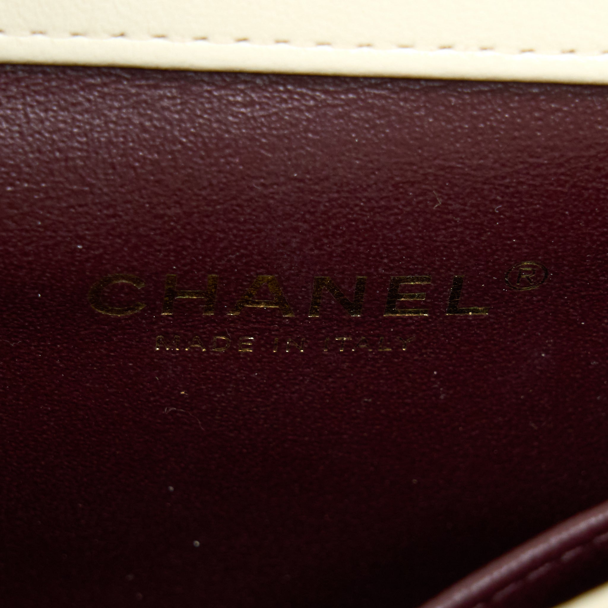 CHANEL ENVELOP CHEVRON FLAP BAG WHITE WITH RUTHENIUM GOLD HARDWARE