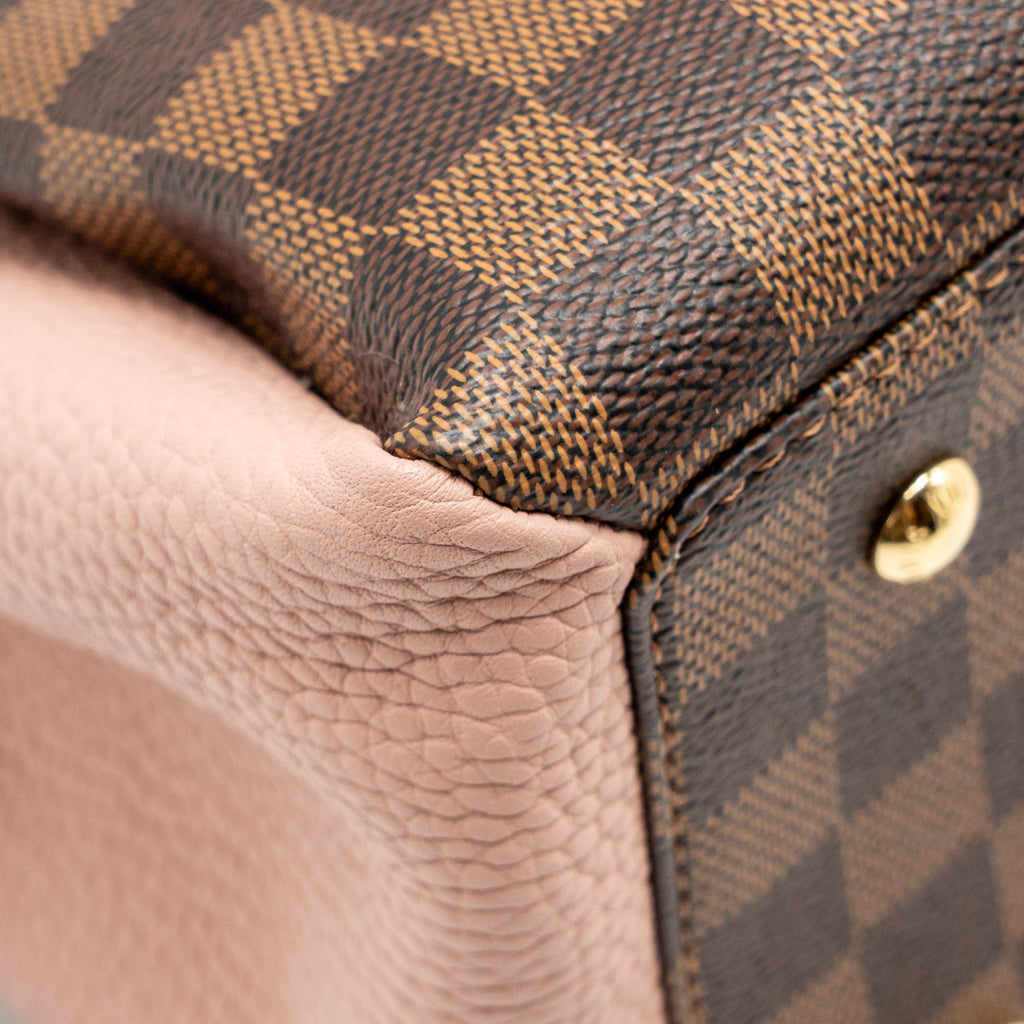 LOUIS VUITTON NORMANDY TOTE BAG DAMIER EBENE CANVAS MAGNOLIA GHW