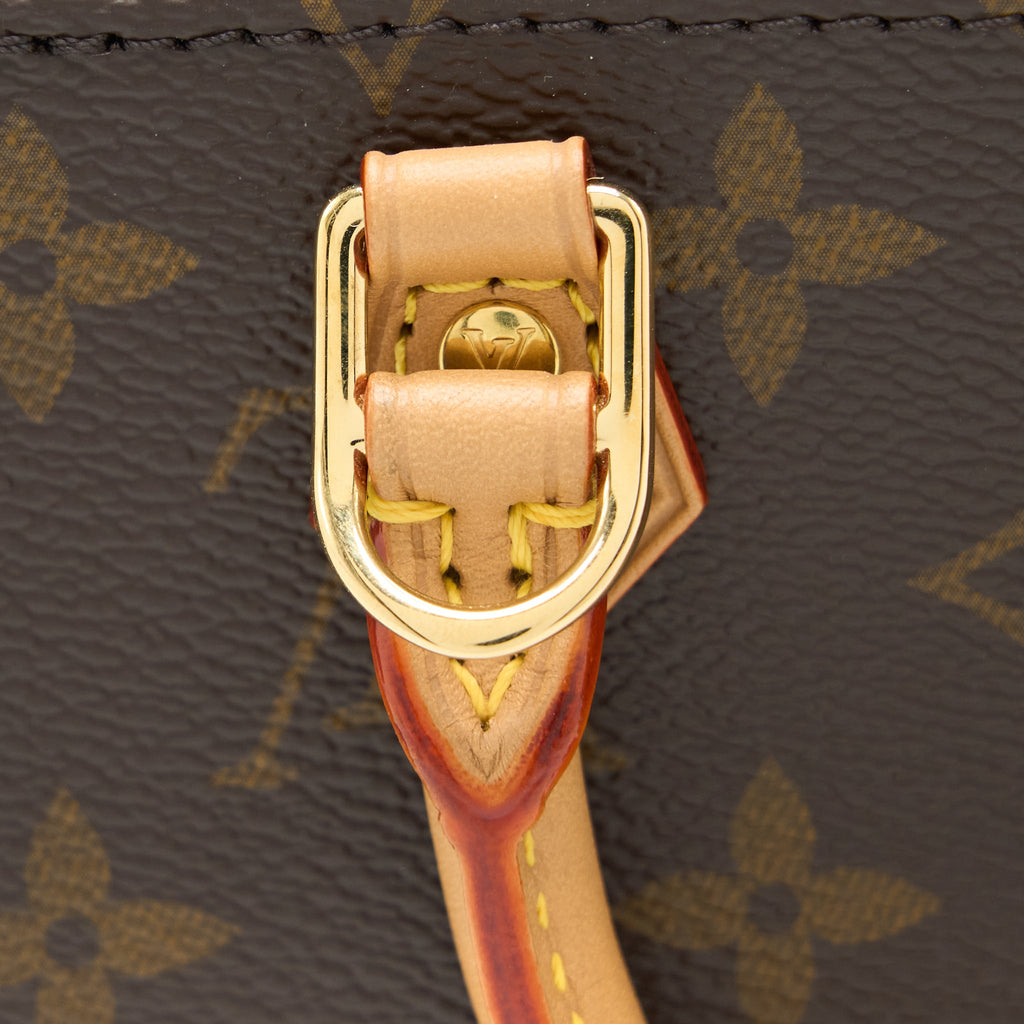 LOUIS VUITTON PETIT SAC PLAT MONOGRAM CANVAS GHW (NEW VERSION)