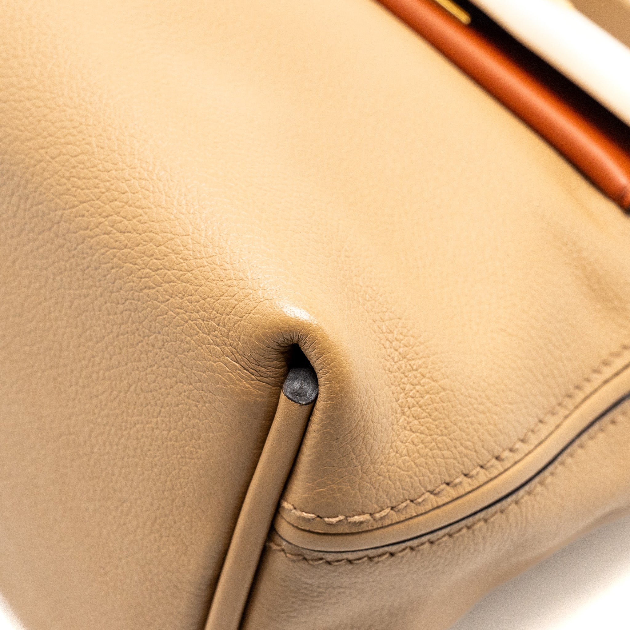 HERMES MINI 24/24 2424-21 BAG EVERCOLOR/SWIFT CHAI/NATA/CUIVRE GHW