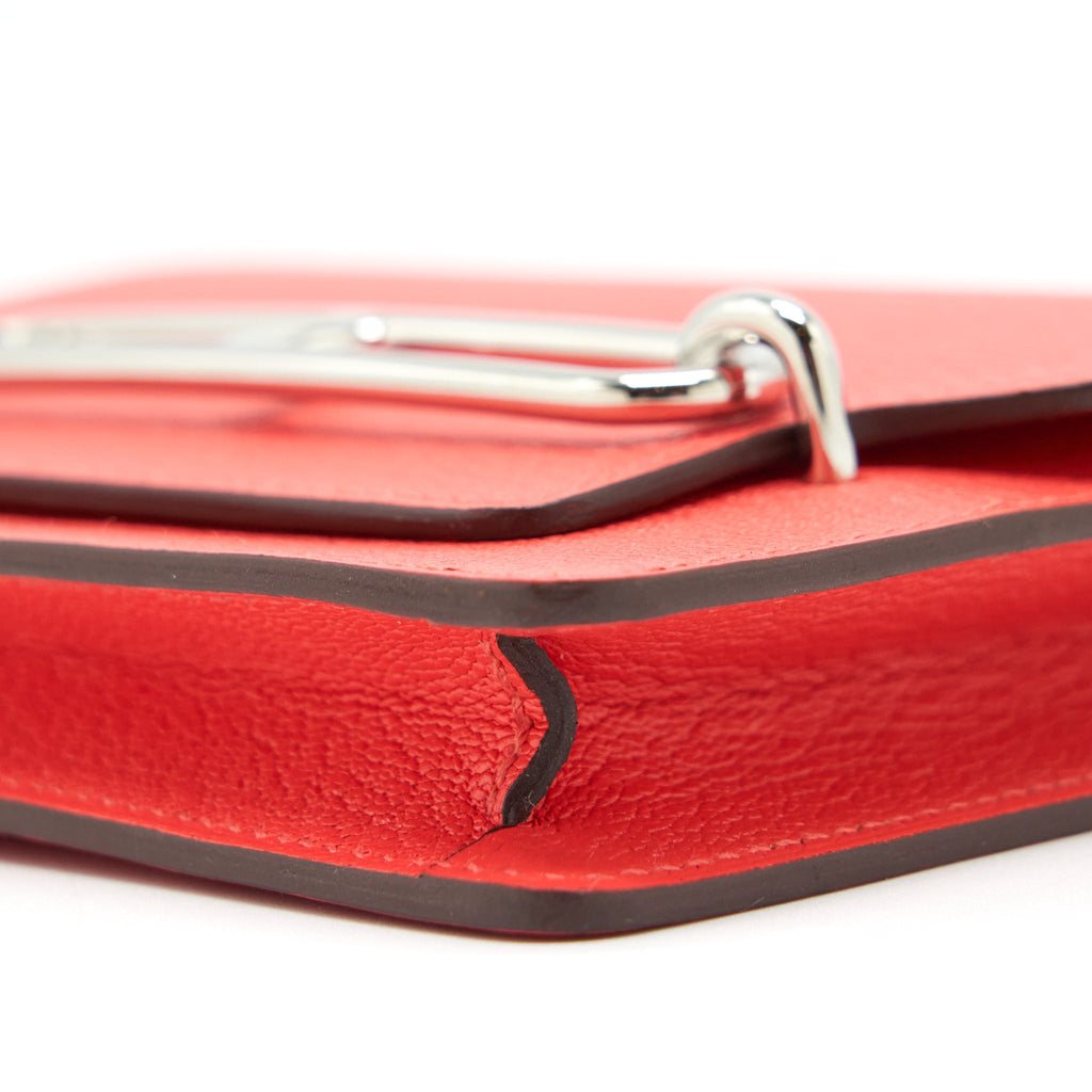 HERMES ROULIS SLIM EVERCOLOR ROSE TEXAS SHW