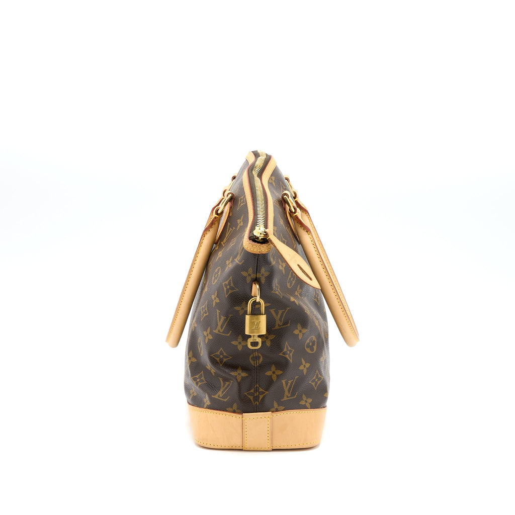 LOUIS VUITTON LOCKIT HORIZONTAL MONOGRAM CANVAS GHW