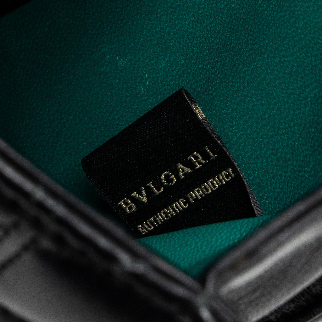 BVLGARI SERPENTI FOREVER SHOULDER BAG LEATHER BLACK LGHW