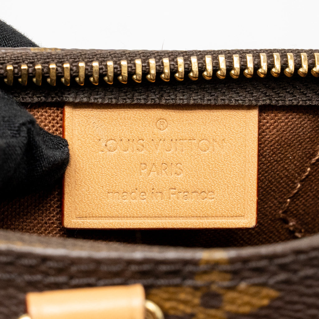 LOUIS VUITTON NANO SPEEDY MONOGRAM CANVAS GHW