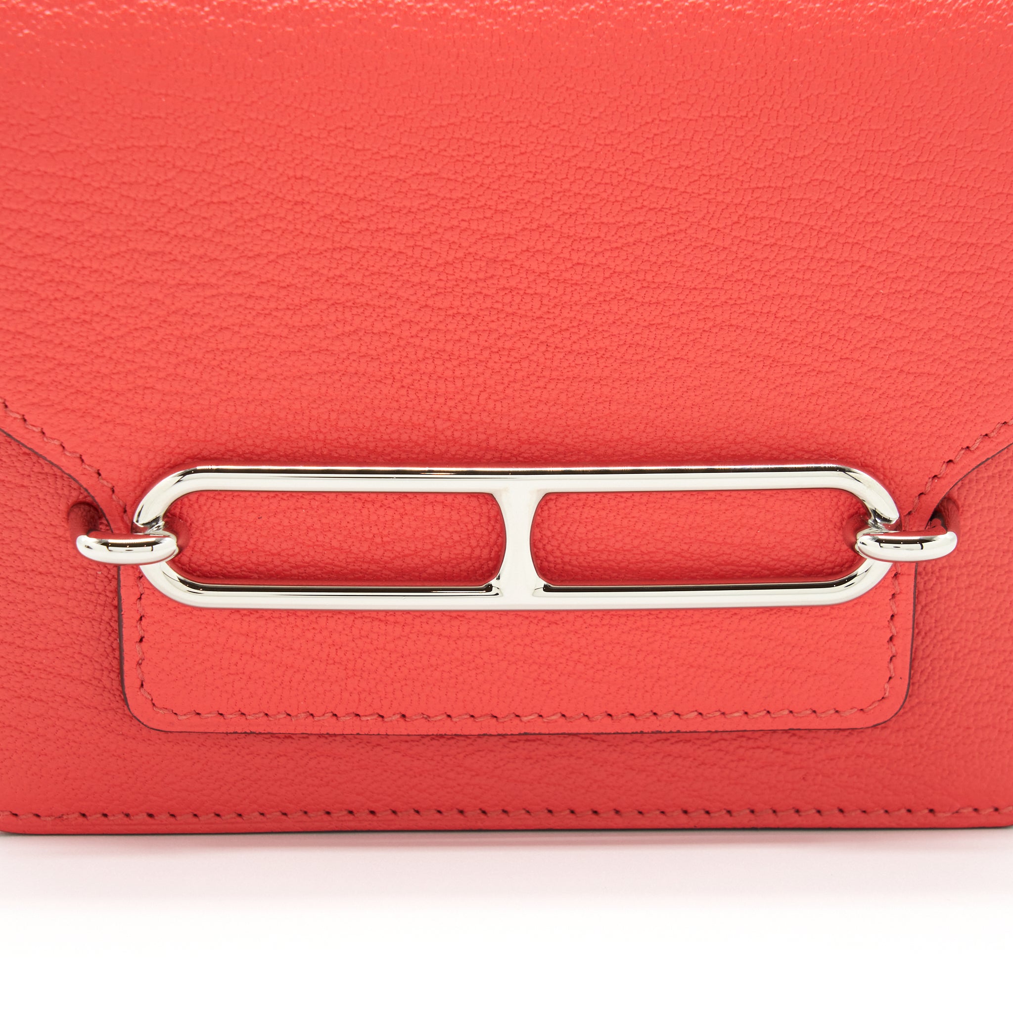 HERMES ROULIS SLIM EVERCOLOR ROSE TEXAS SHW