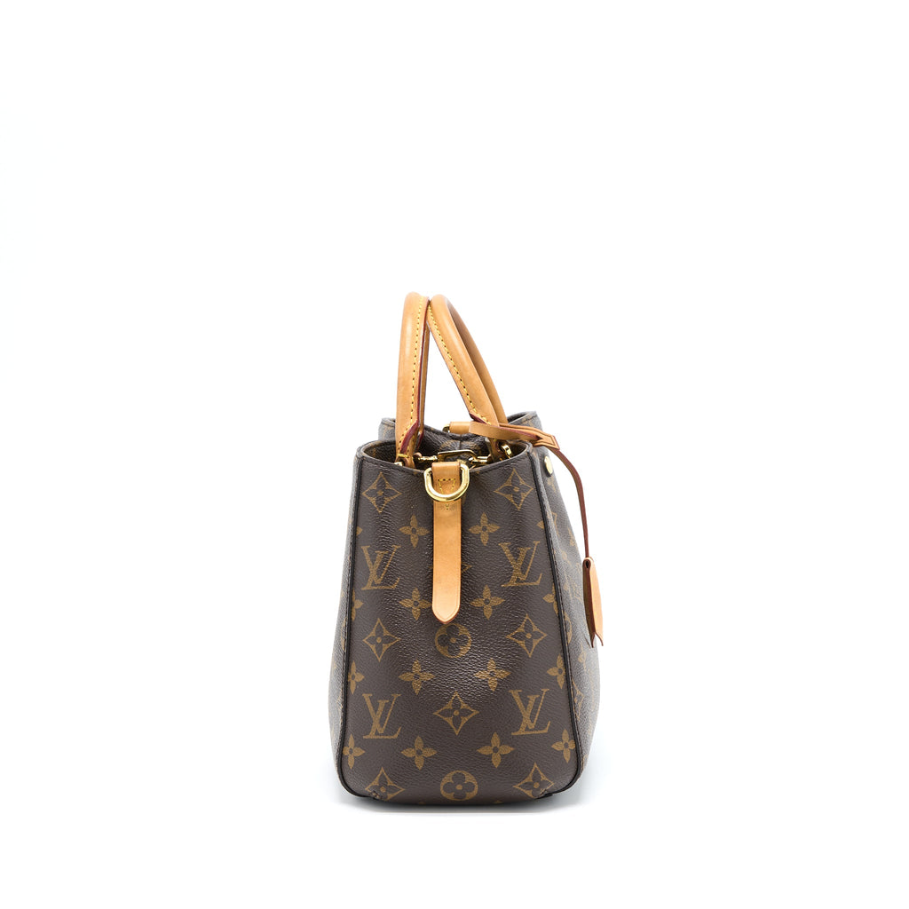 LOUIS VUITTON MONTAIGNE BB MONOGRAM CANVAS GHW