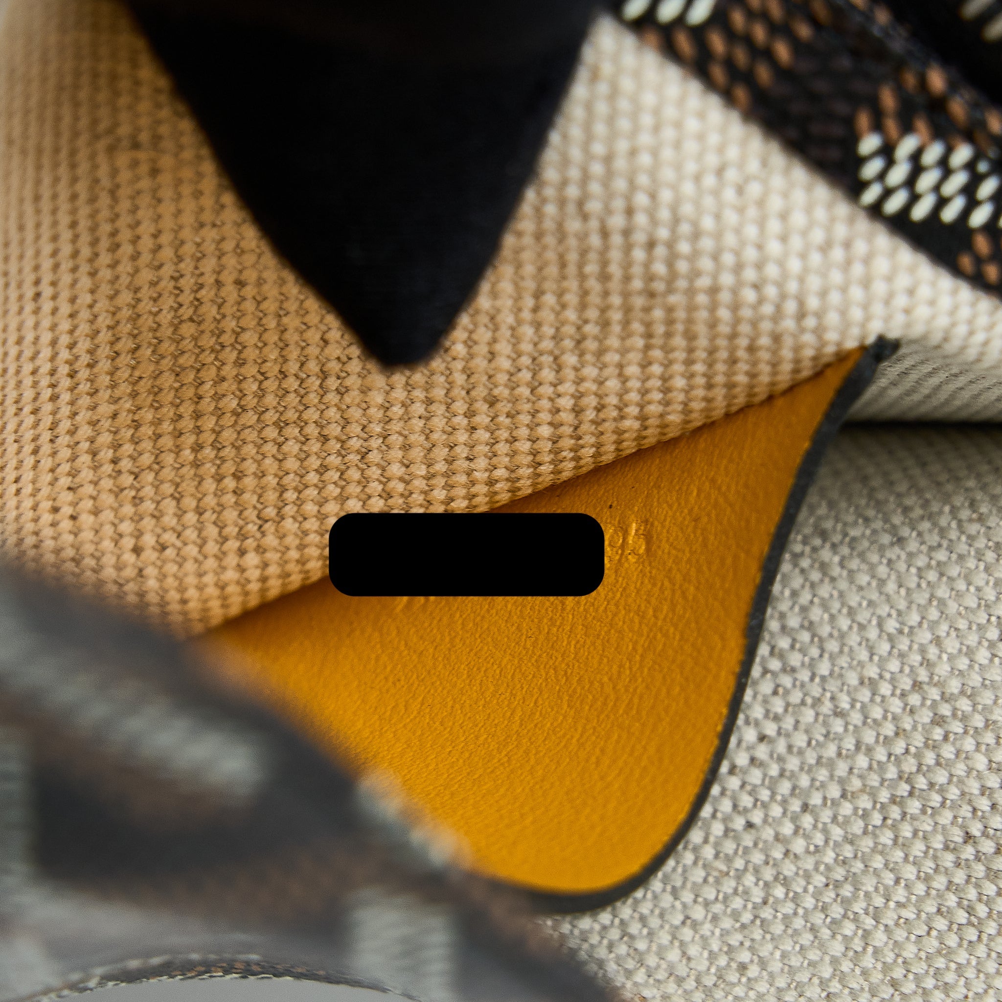 GOYARD PLUMET POCKET WALLET CANVAS BLACK SHW