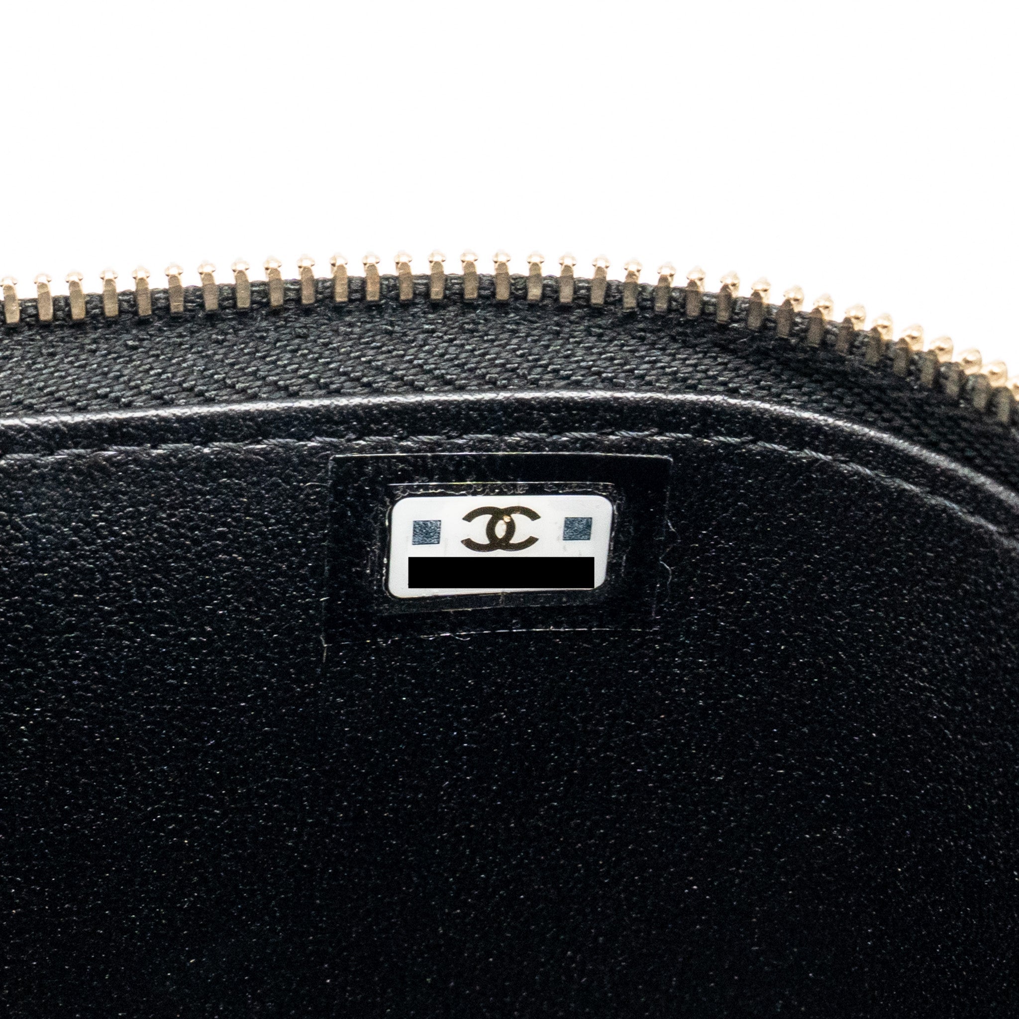 CHANEL TOP HANDLE LONG VANITY LAMBSKIN BLACK GHW(MICROCHIP)