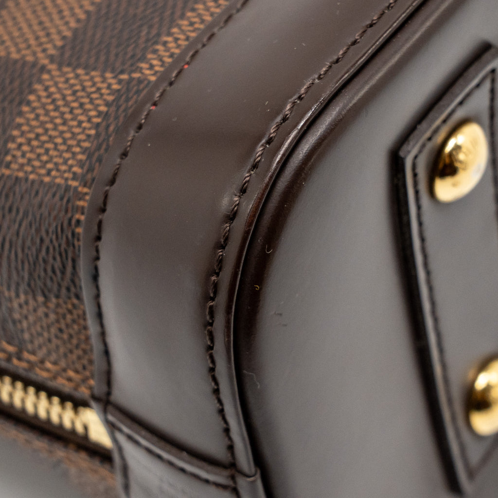 LOUIS VUITTON ALMA BB DAMIER EBENE GHW