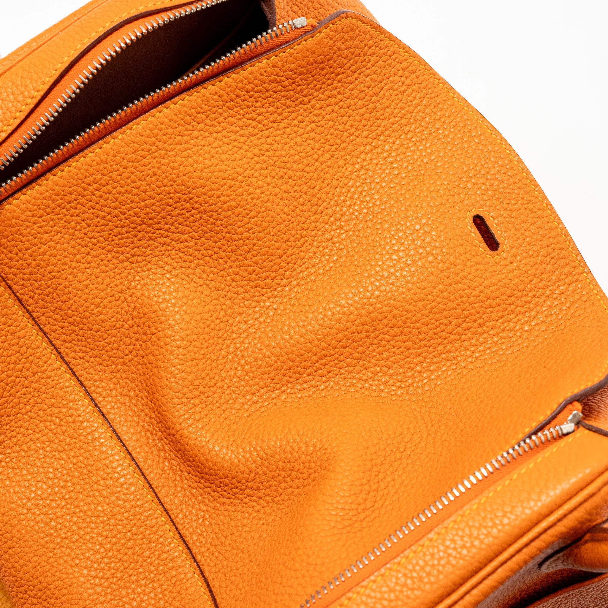 HERMES LINDY 34 CLEMENCE ORANGE SHW