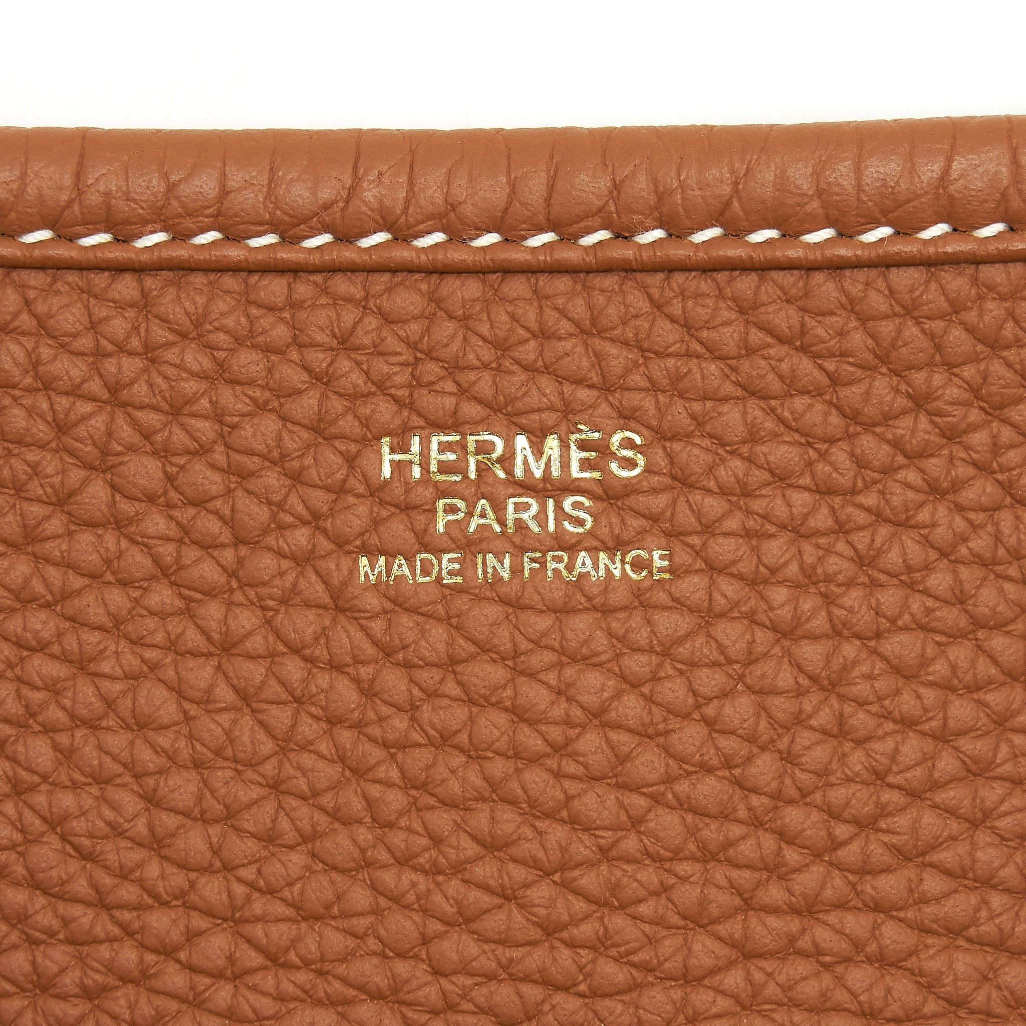 HERMES EVELYNE 33 GOLD GHW