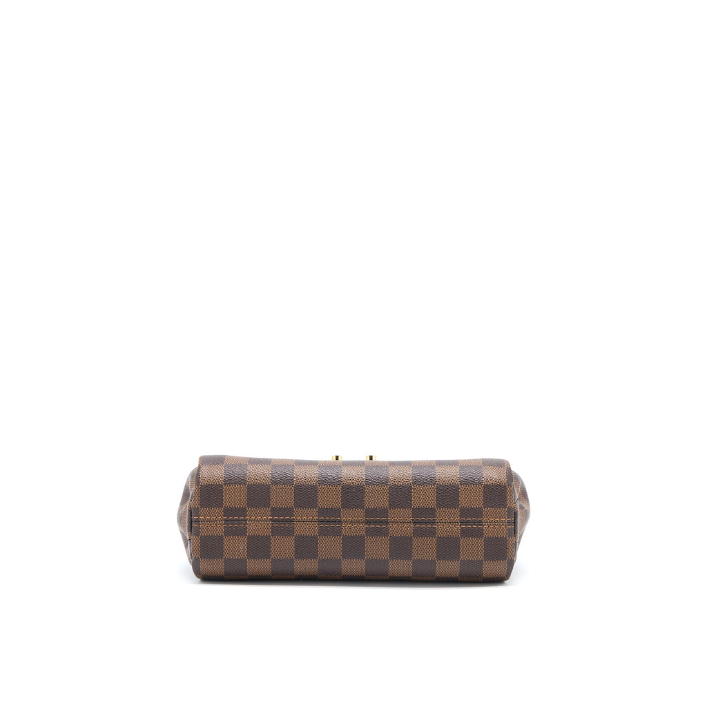 LOUIS VUITTON CROISETTE DAMIER EBENE GHW