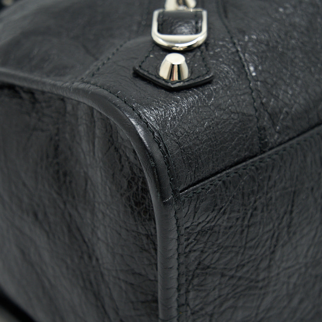 BALENCIAGA GIANT CITY BAG BLACK SHW