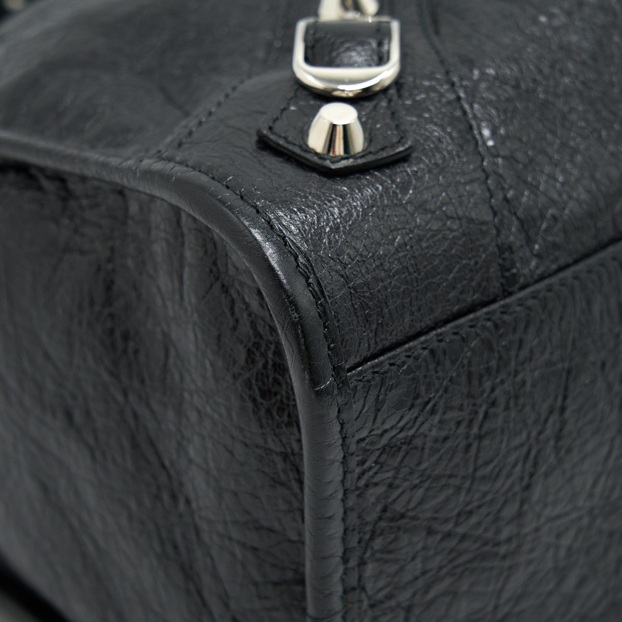 BALENCIAGA GIANT CITY BAG BLACK SHW