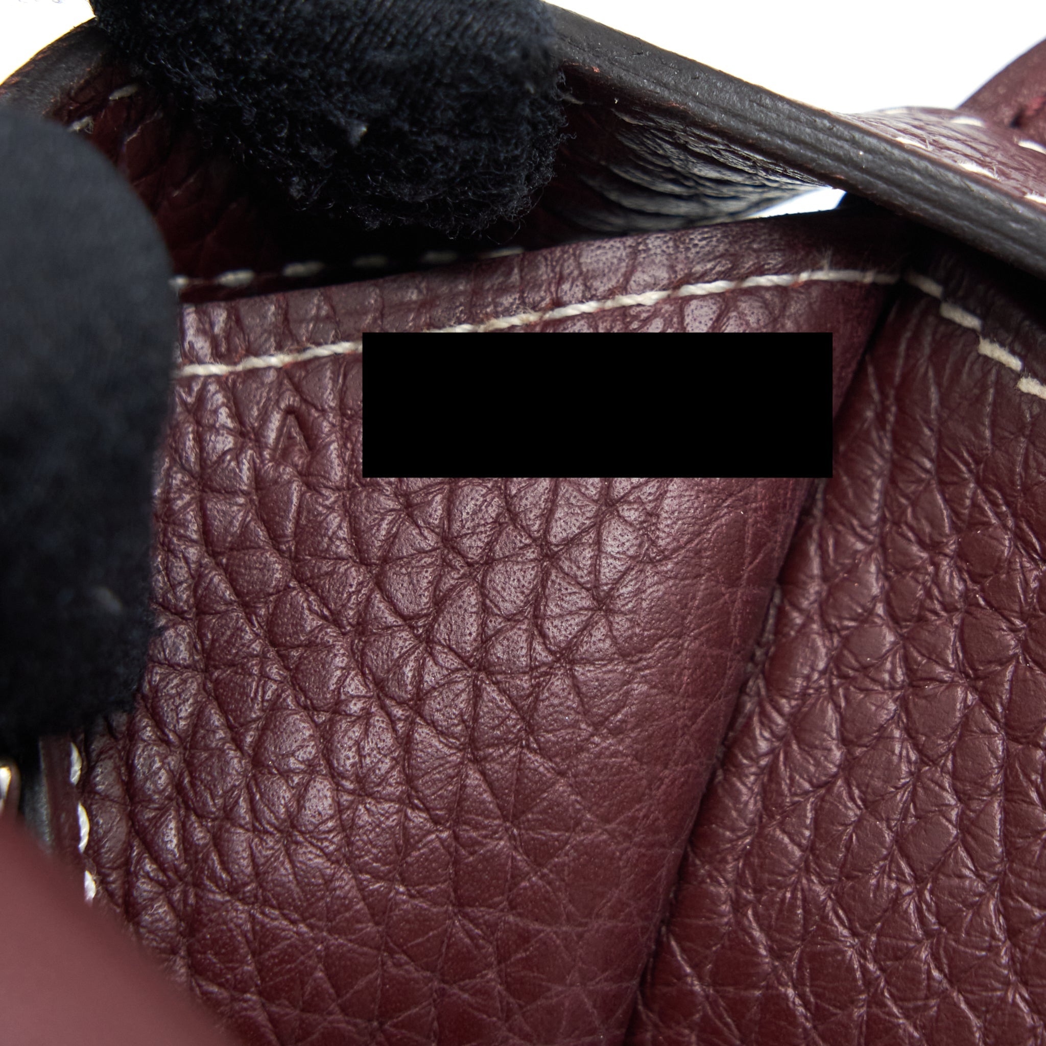 HERMES HALZAN 31 CLEMENCE BORDEAUX SHW